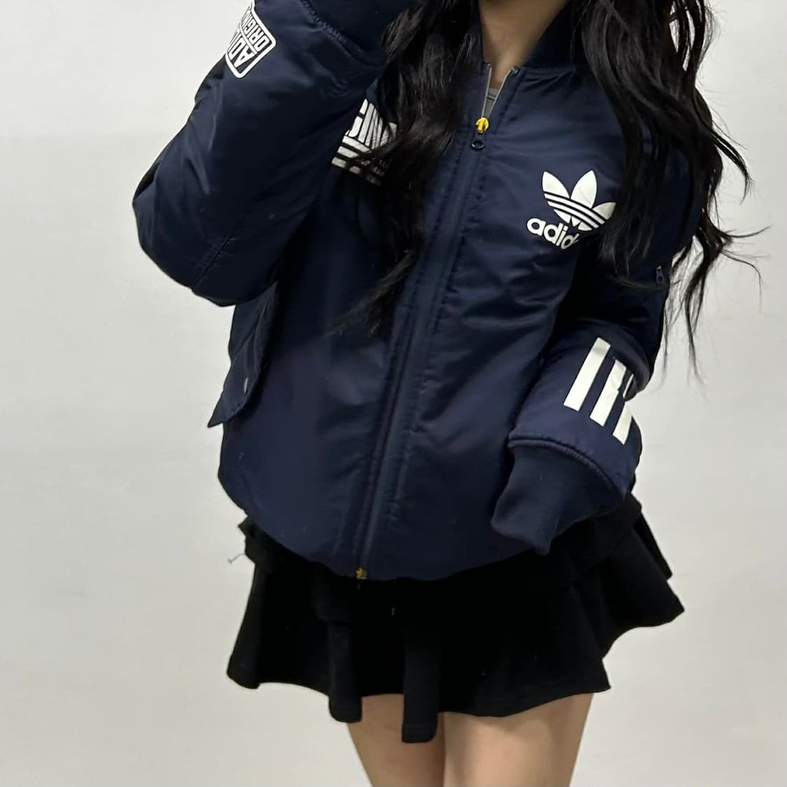 아디다스 오리지널 ma-1 바시티 자켓 봄버 점퍼(90) 상품이미지1