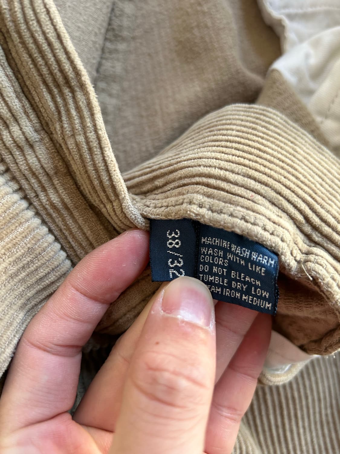 90’s 폴로 코듀로이 앤드류팬츠 38(36) 상품이미지7