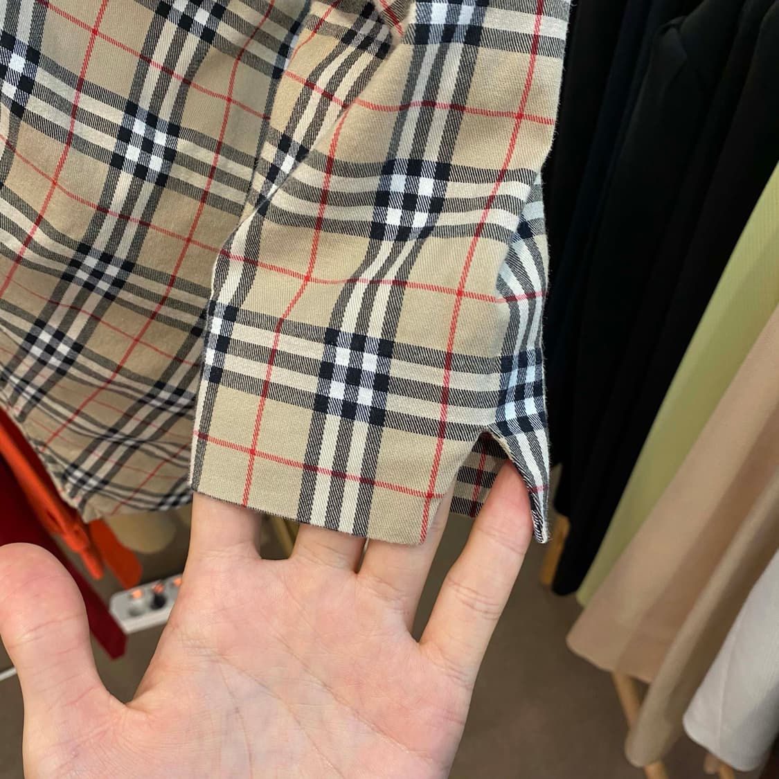 버버리 노바체크 7부 집업 상품이미지5