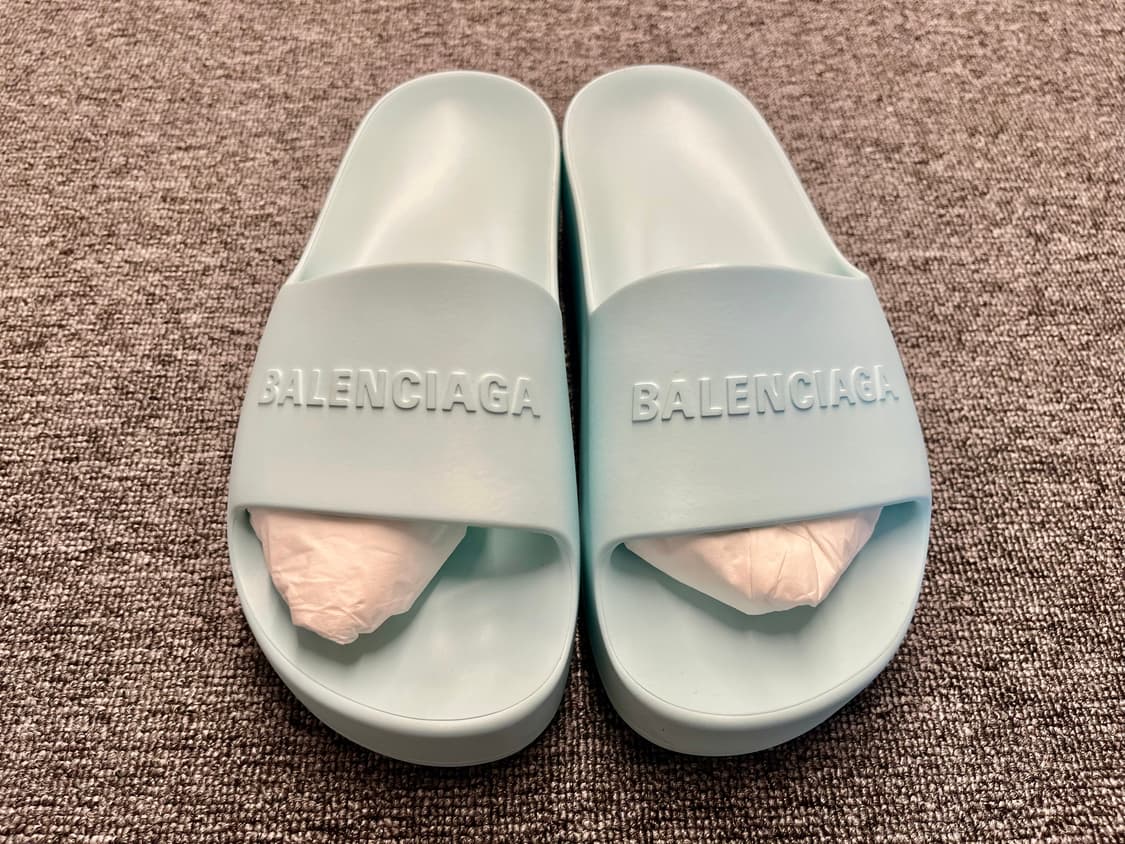 발렌시아가 청키 슬라이드 민트컬러 새제품 38  상품이미지3