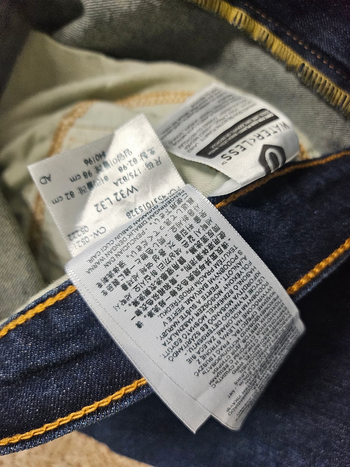 (W32)리바이스 502 테이퍼드핏 데님 팬츠 청바지 상품이미지7