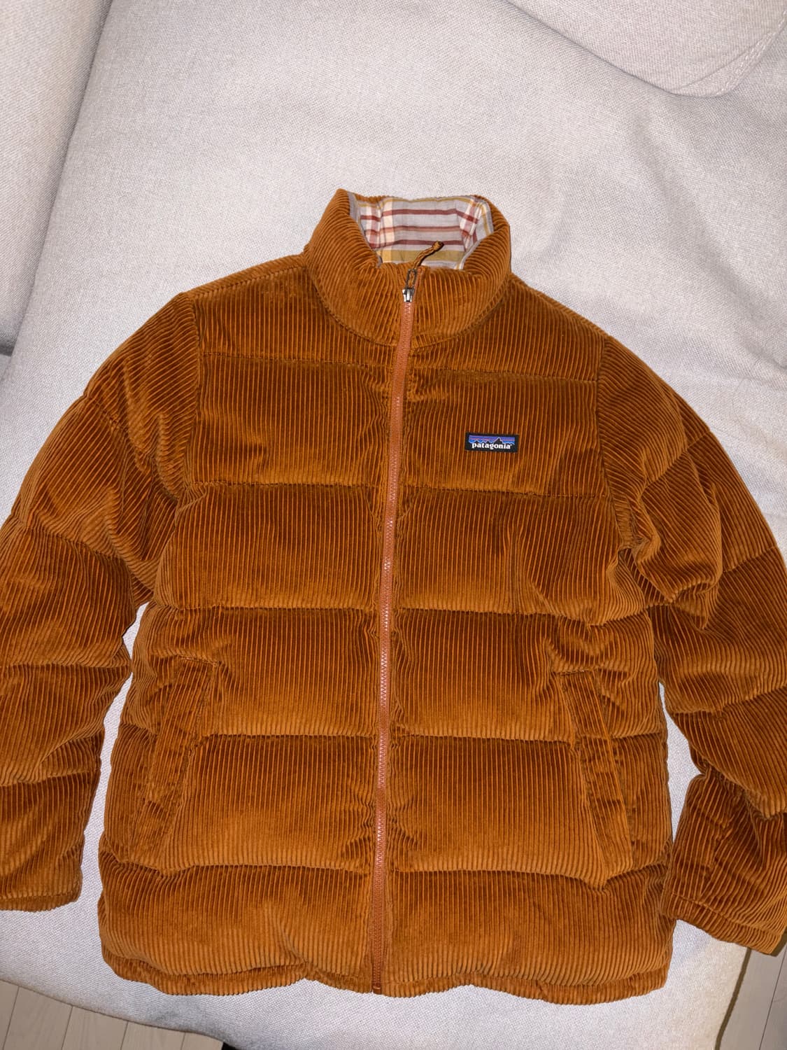 파타고니아 코듀로이 다운자켓 womens M 상품이미지1