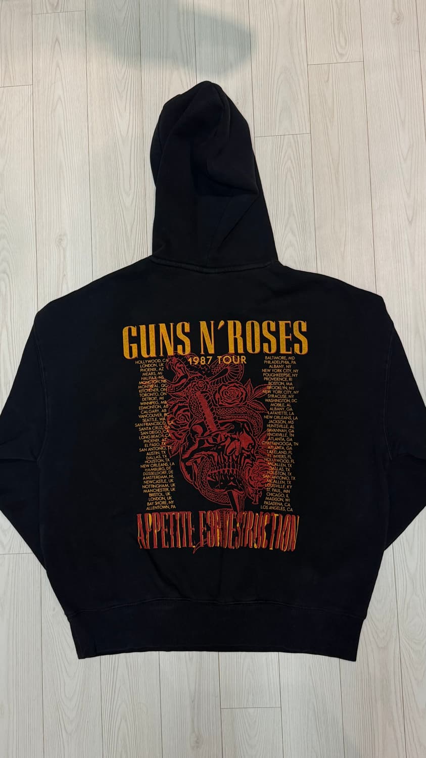 H&M Guns N' Roses 후드티 상품이미지3