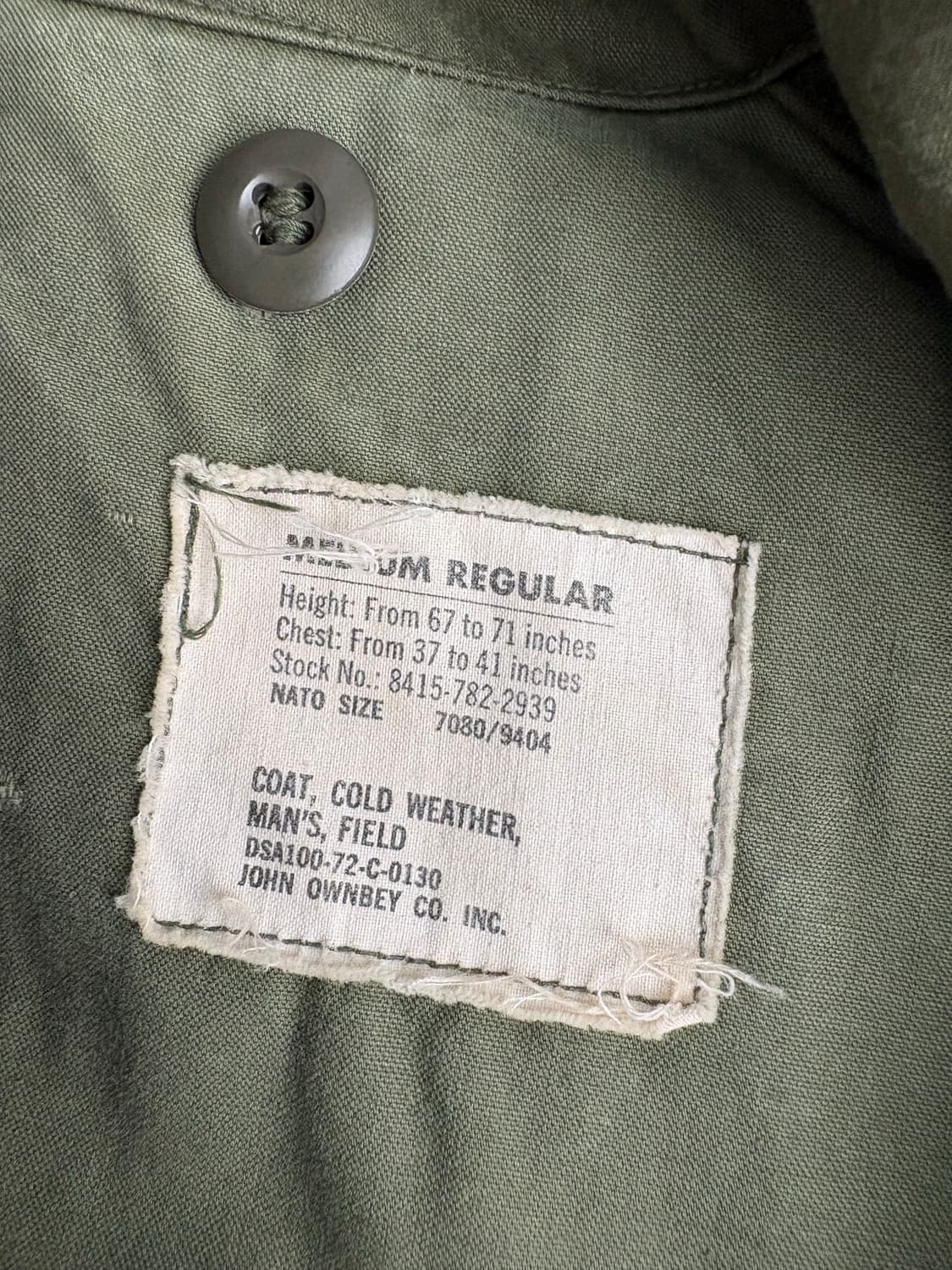 [M/R]70s m65필드 자켓 상품이미지2