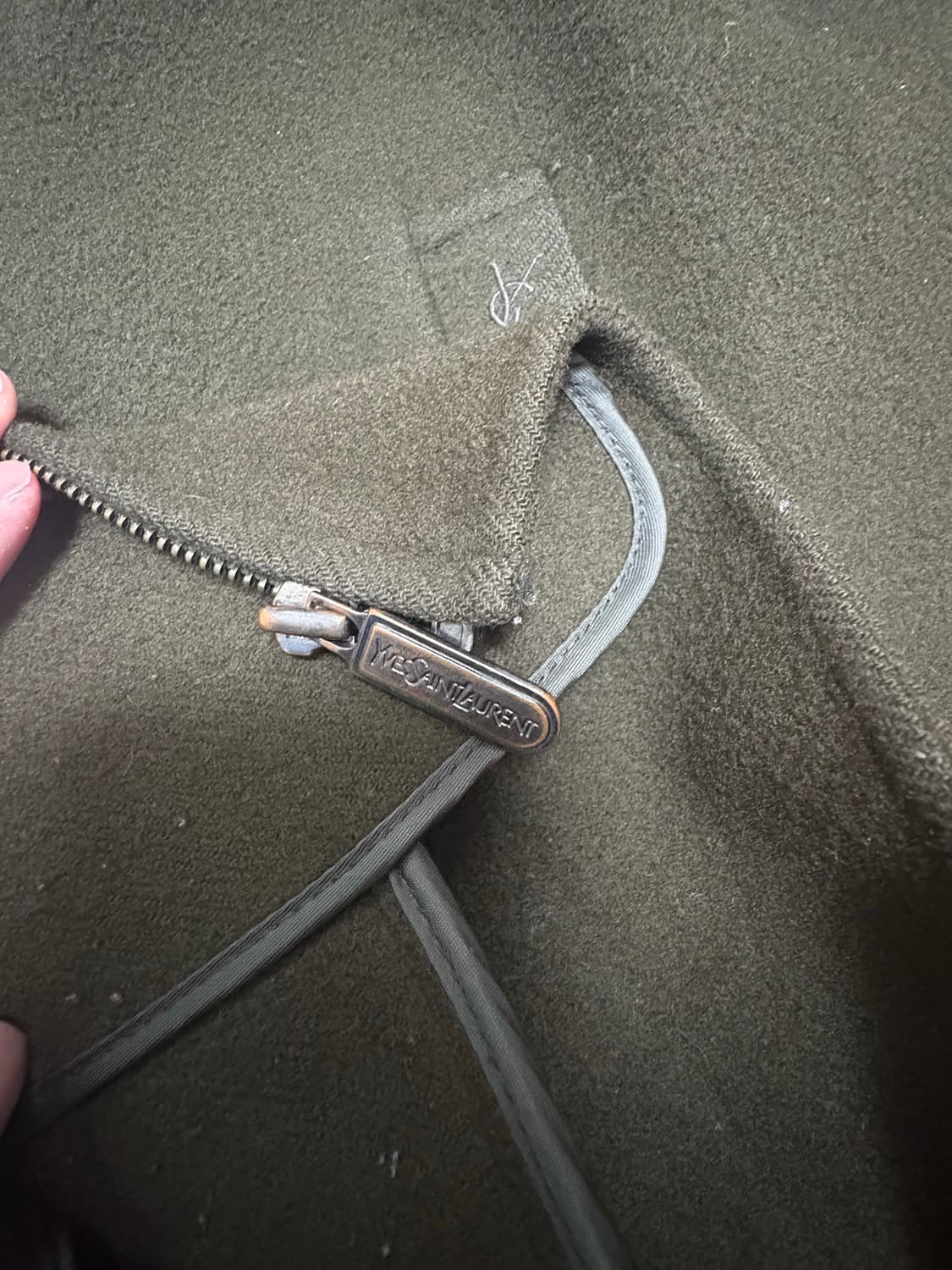 입생로랑 울 해링턴 자켓 상품이미지5