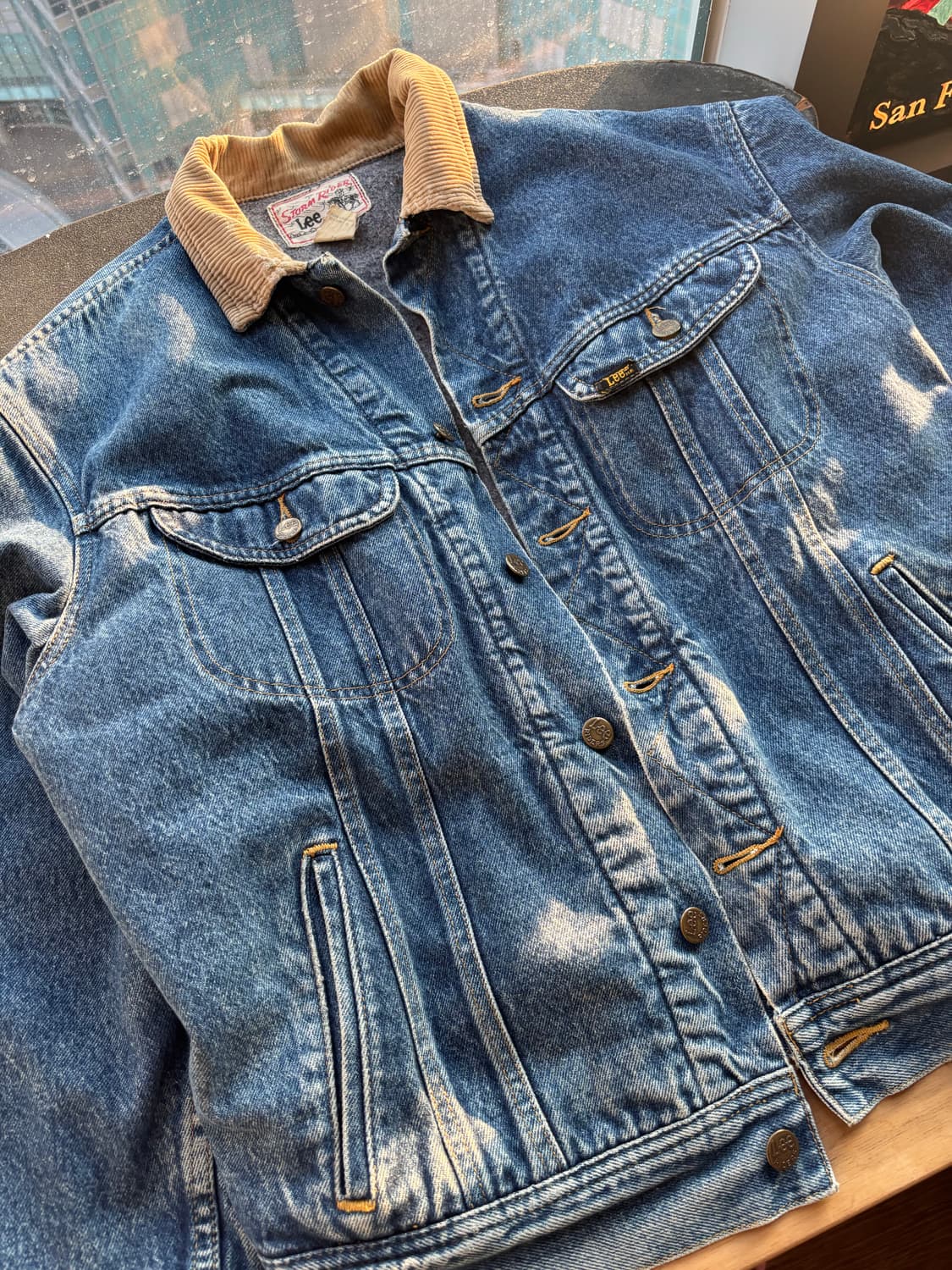 80s lee 스톰라이더 데님 자켓 상품이미지2