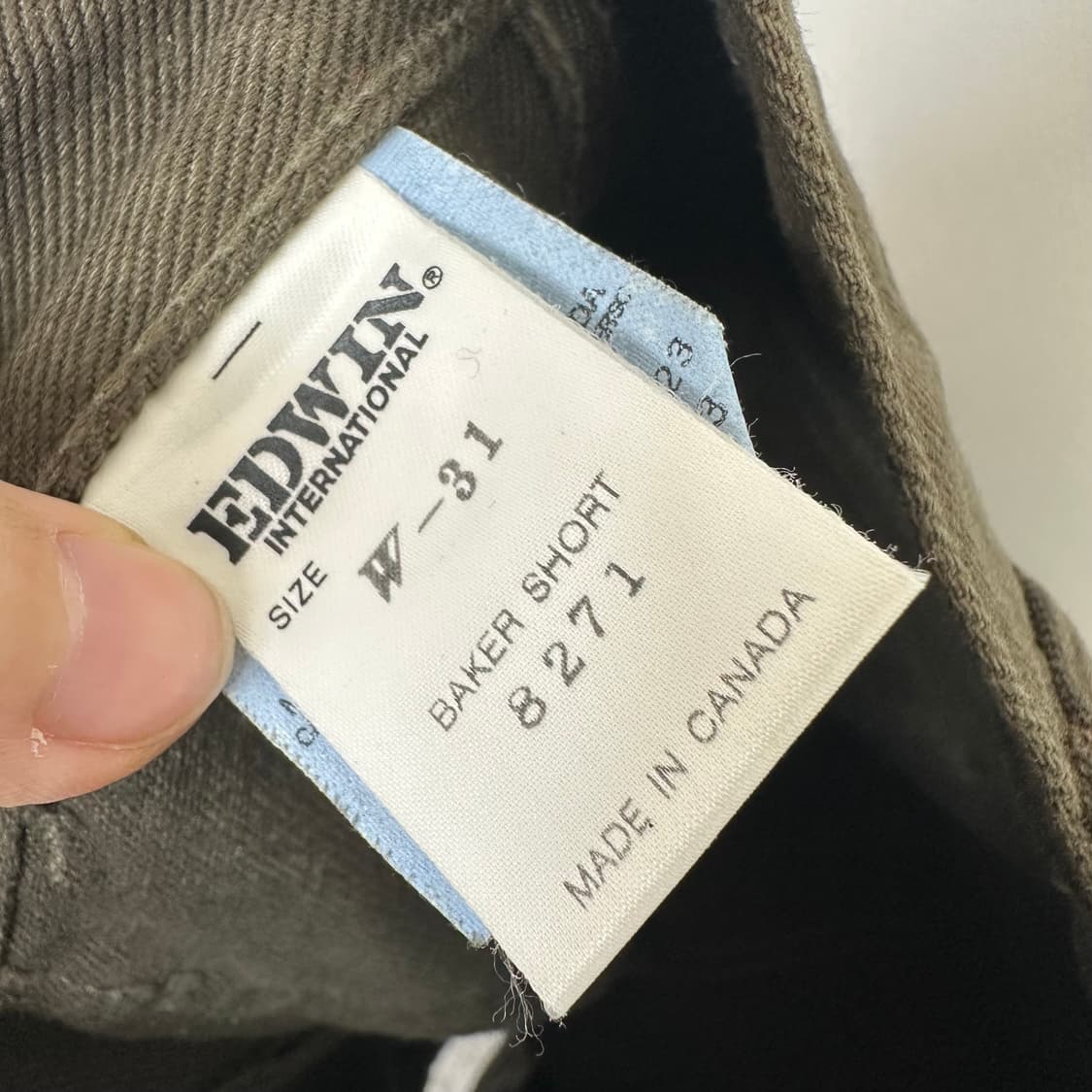   EDWIN 에드윈 남자 반바지 (30인치정도) 상품이미지10