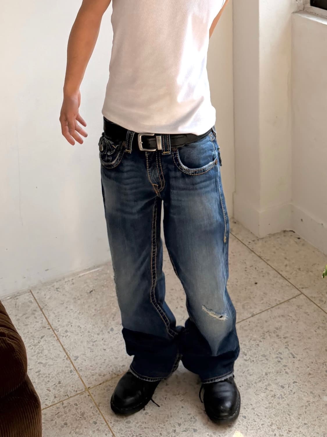 MADE IN USA 🇺🇸  90's 트루릴리전 부츠컷 상품이미지4