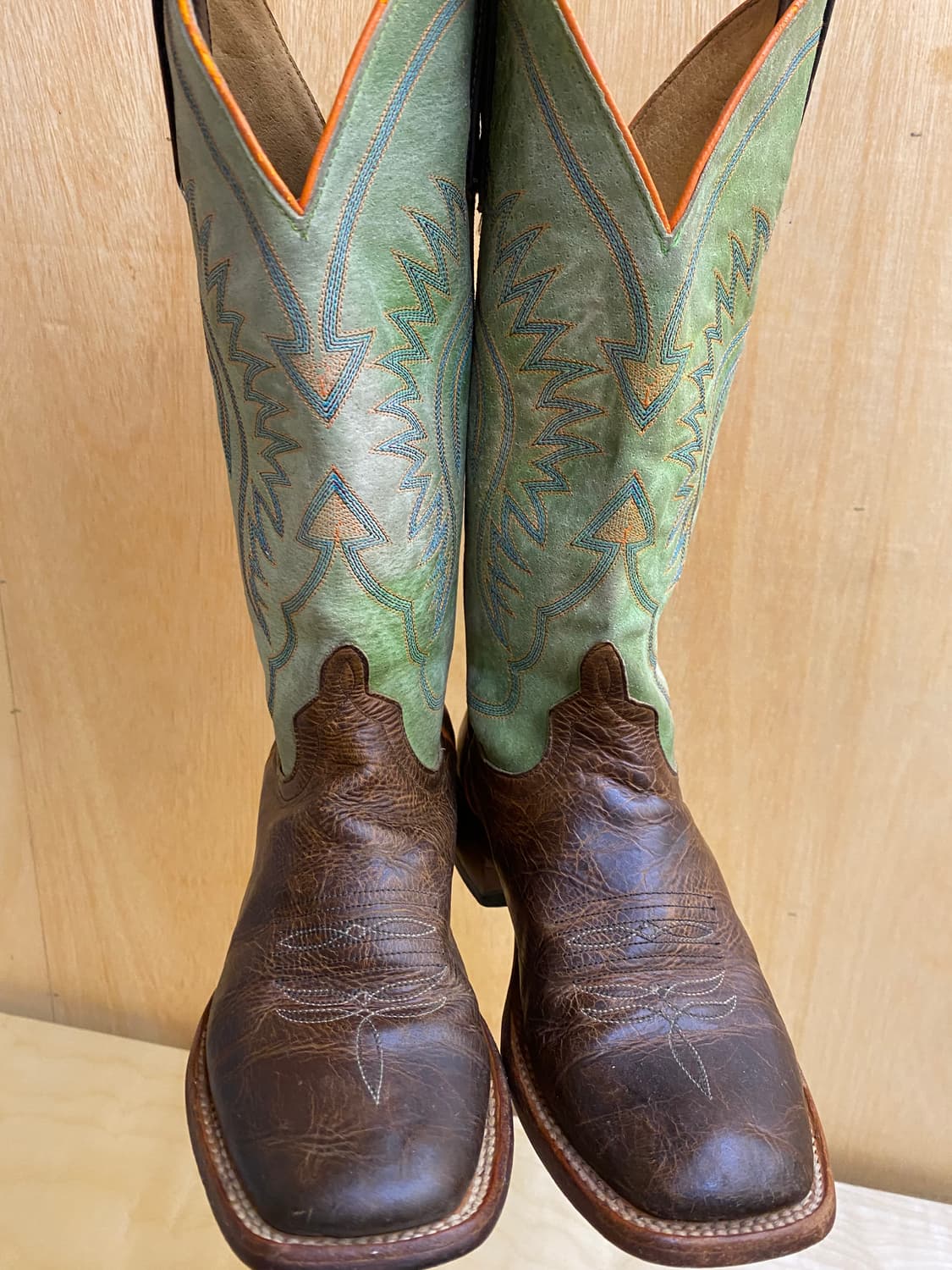00s HP square toe western boots 스퀘어토 웨스턴 상품이미지6