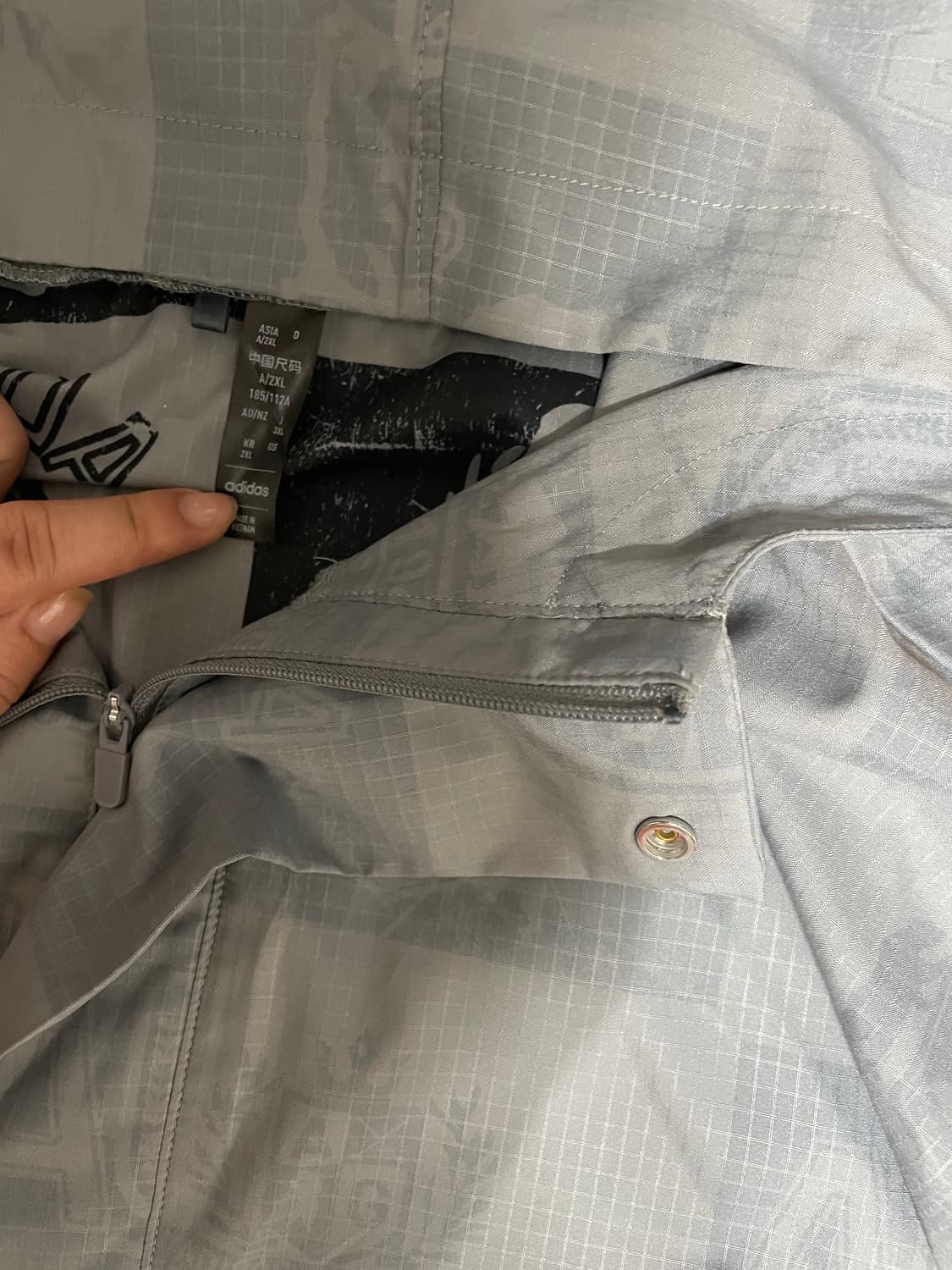 아디다스 크라이자드 아노락 후드 긴팔 2xl 상품이미지2