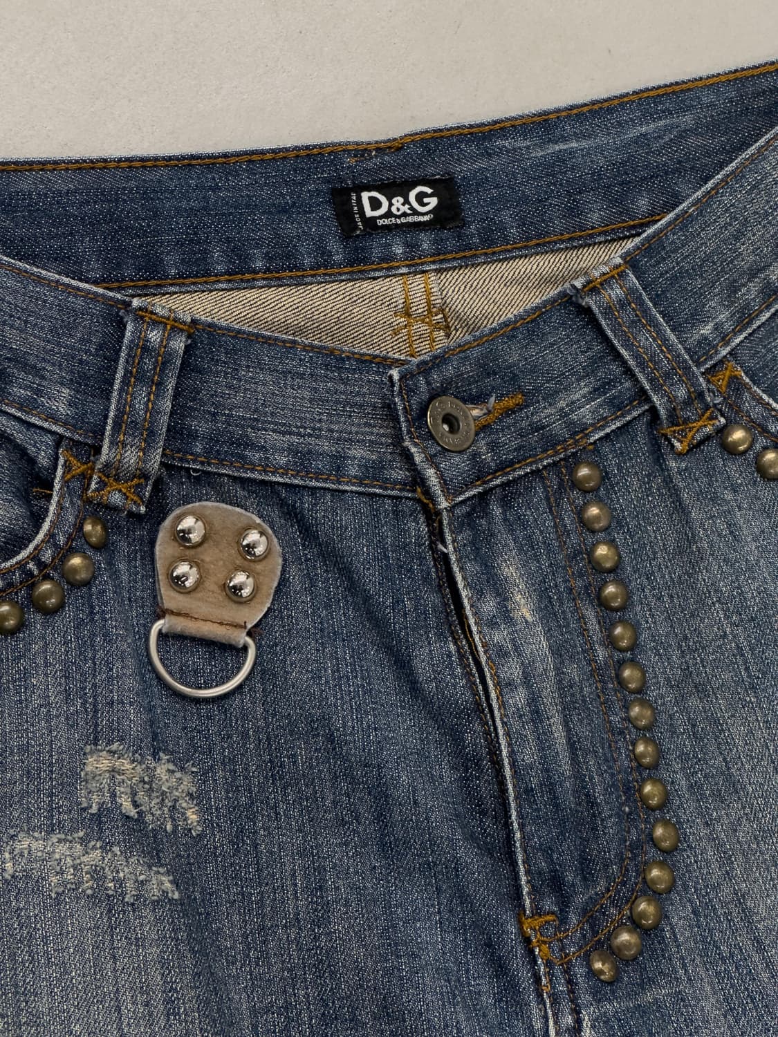 04AW 돌체앤가바나 아카이브 데님 팬츠 상품이미지4