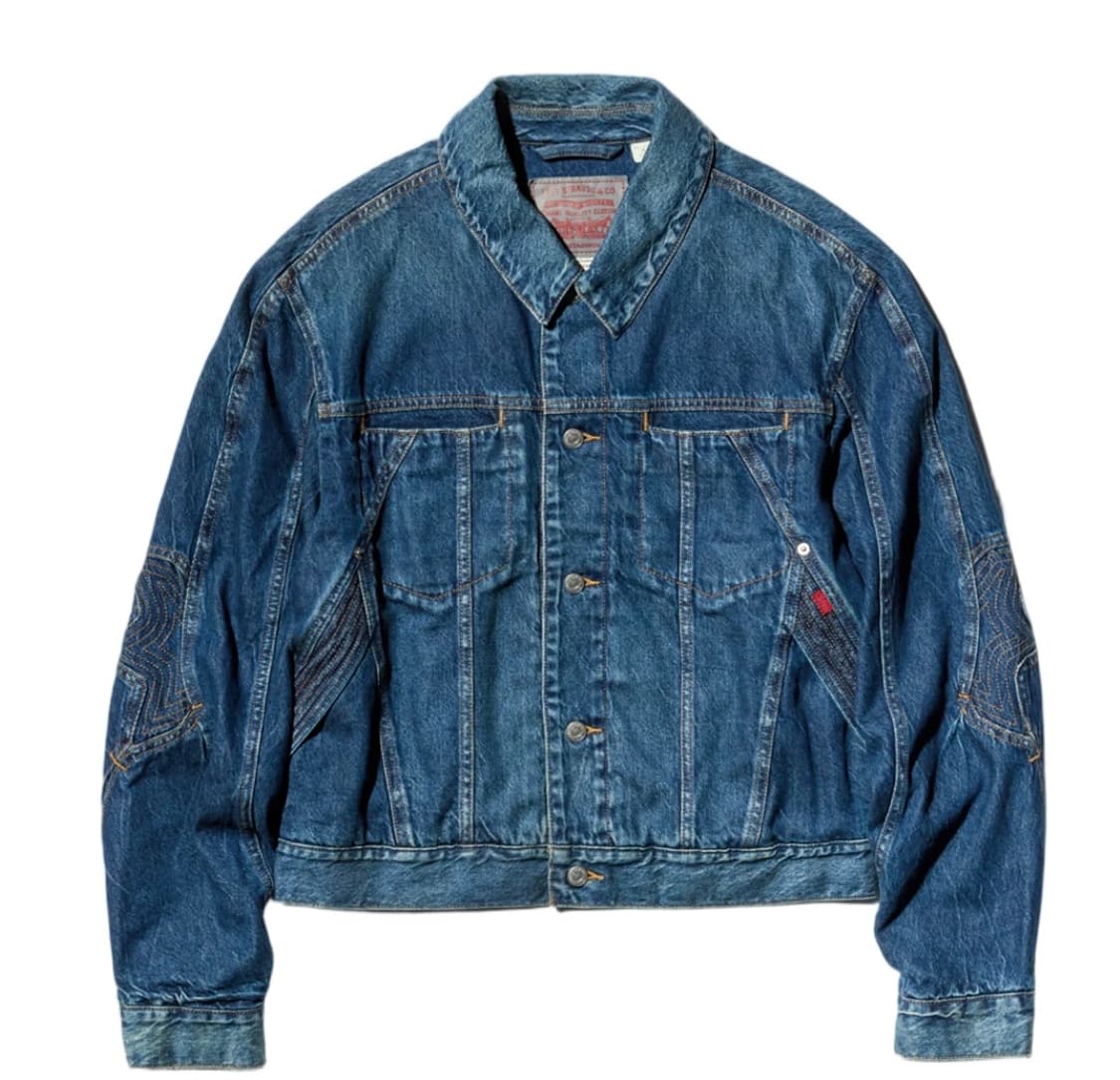 L 키코 코스타디노브 리바이스 자켓 블루 미개봉 새제품 판매 상품이미지1