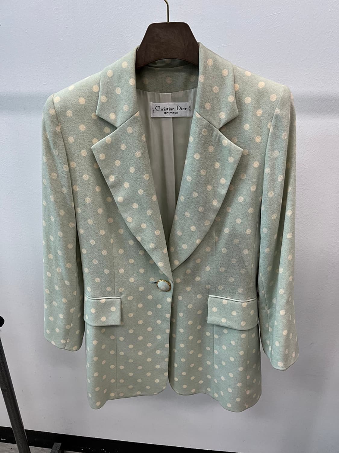 여) 크리스찬디올 00s 도트 오버자켓  상품이미지4