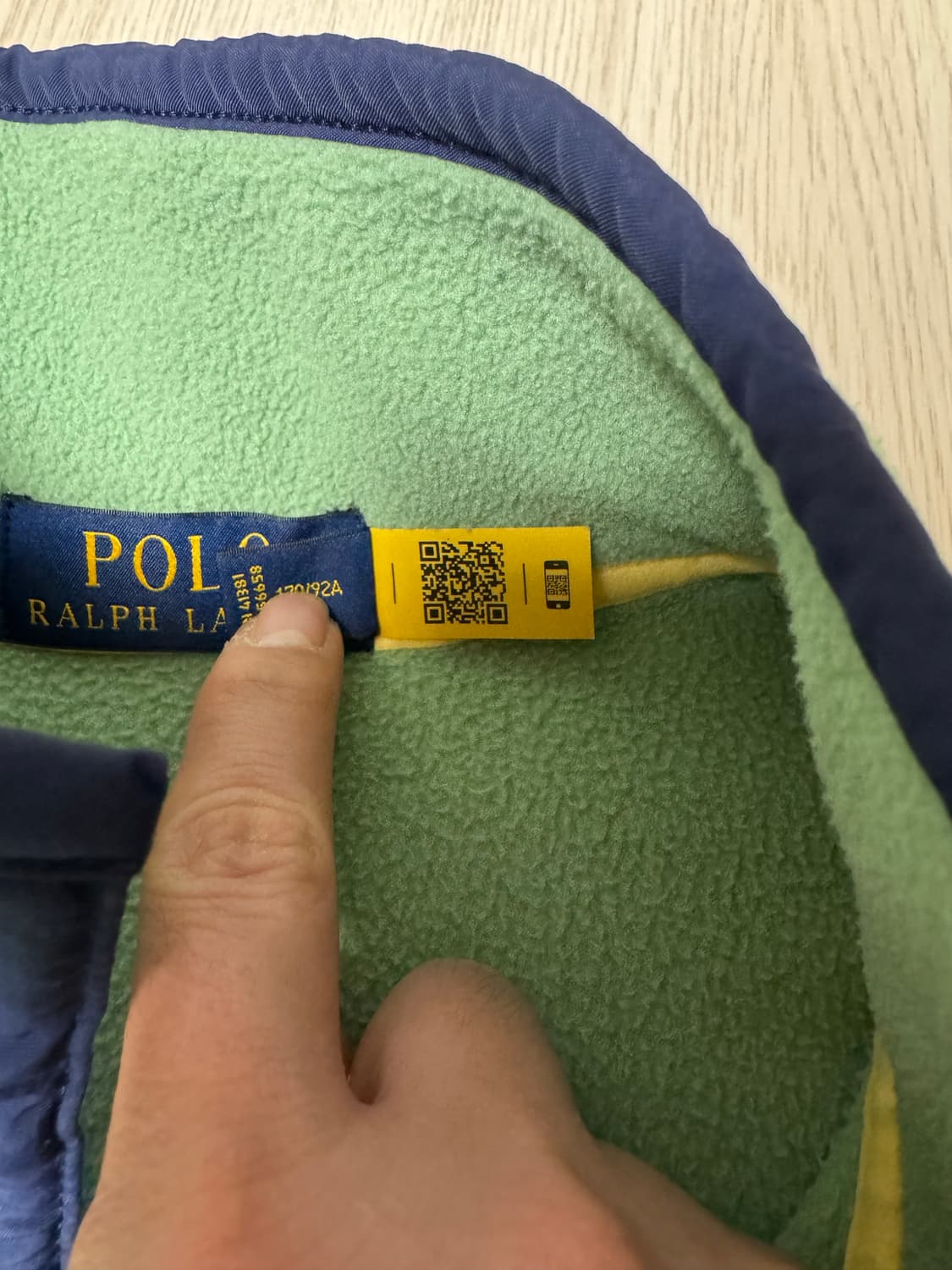 (컨디션S)폴로 랄프로렌 후리스 상품이미지5