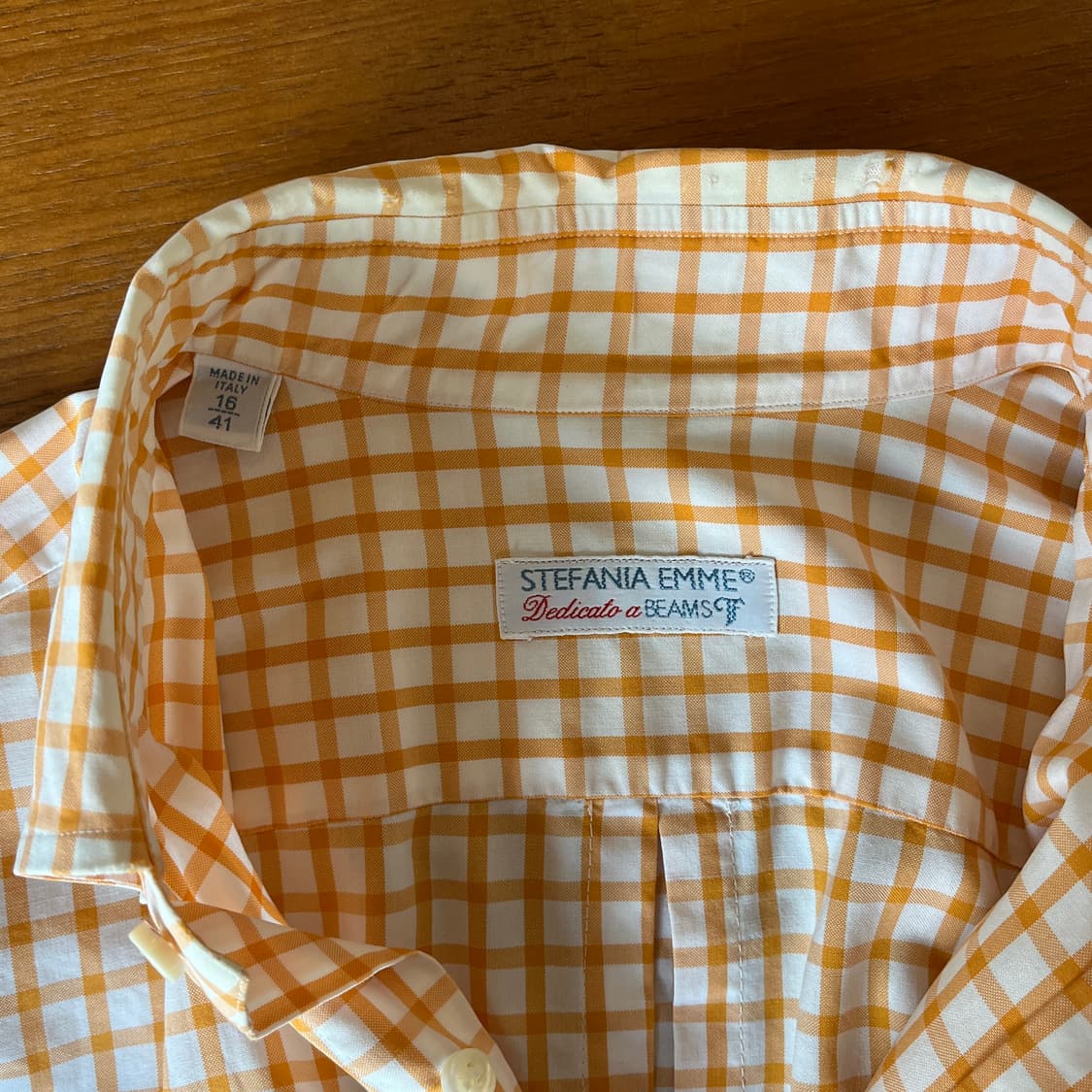 Beams F x Stefania Emme Check Shirts 상품이미지7