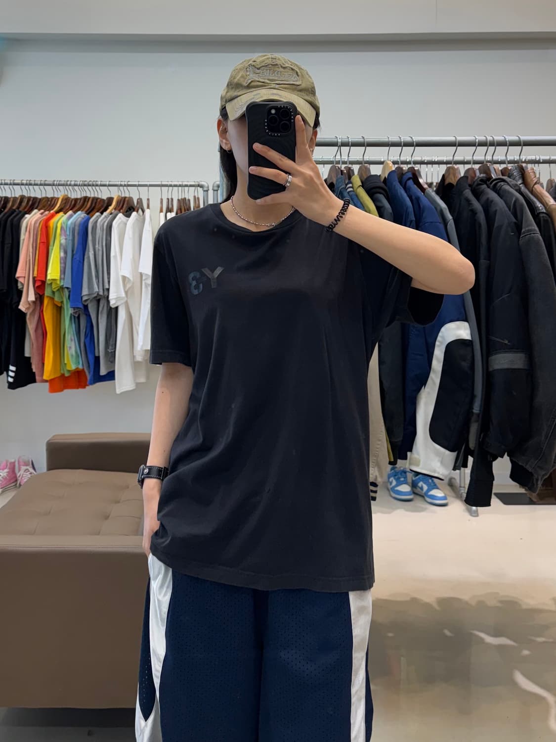 Y-3 로고 숏슬리브 티셔츠 상품이미지7