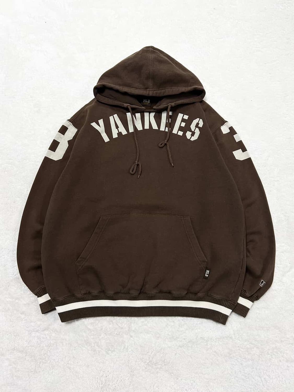 MLB 뉴욕양키스 초코 브라운 후드 상품이미지5