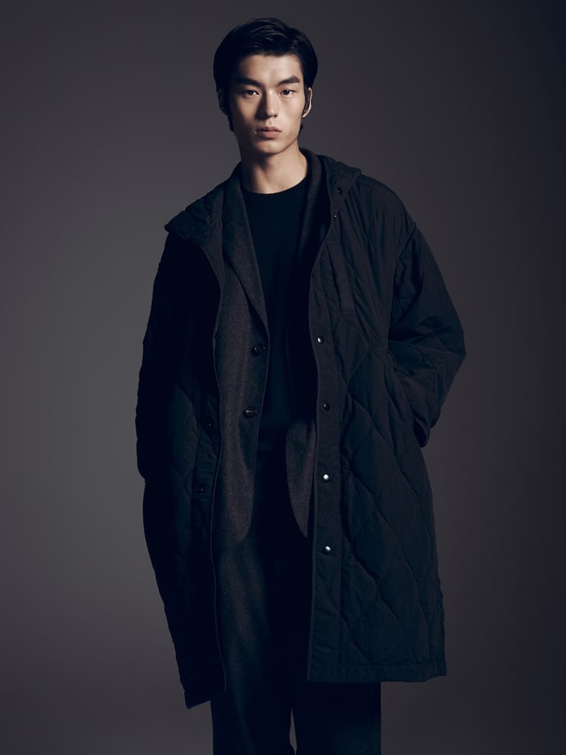 shift g quilting modular long jumper 상품이미지1