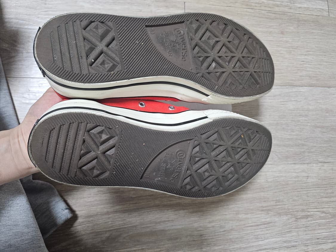 컨버스 척70 시즈널 컬러 피버 드림 285 팝니다. 상품이미지4