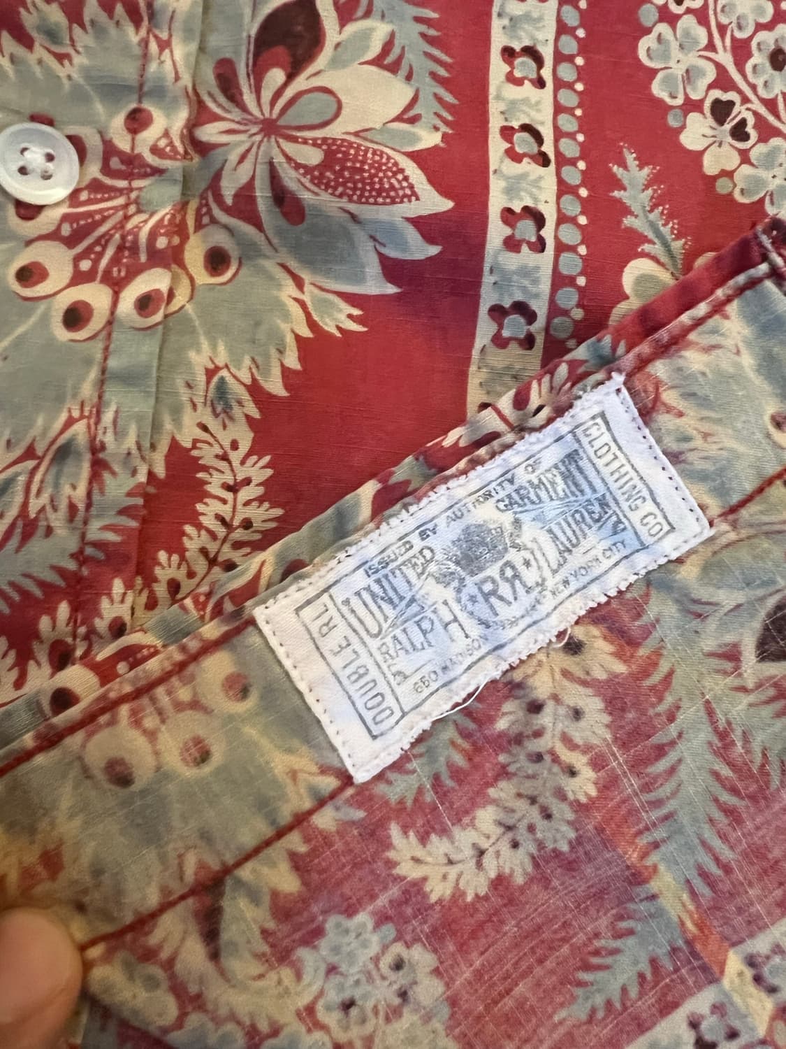 RRL paisley western 반팔셔츠  상품이미지4