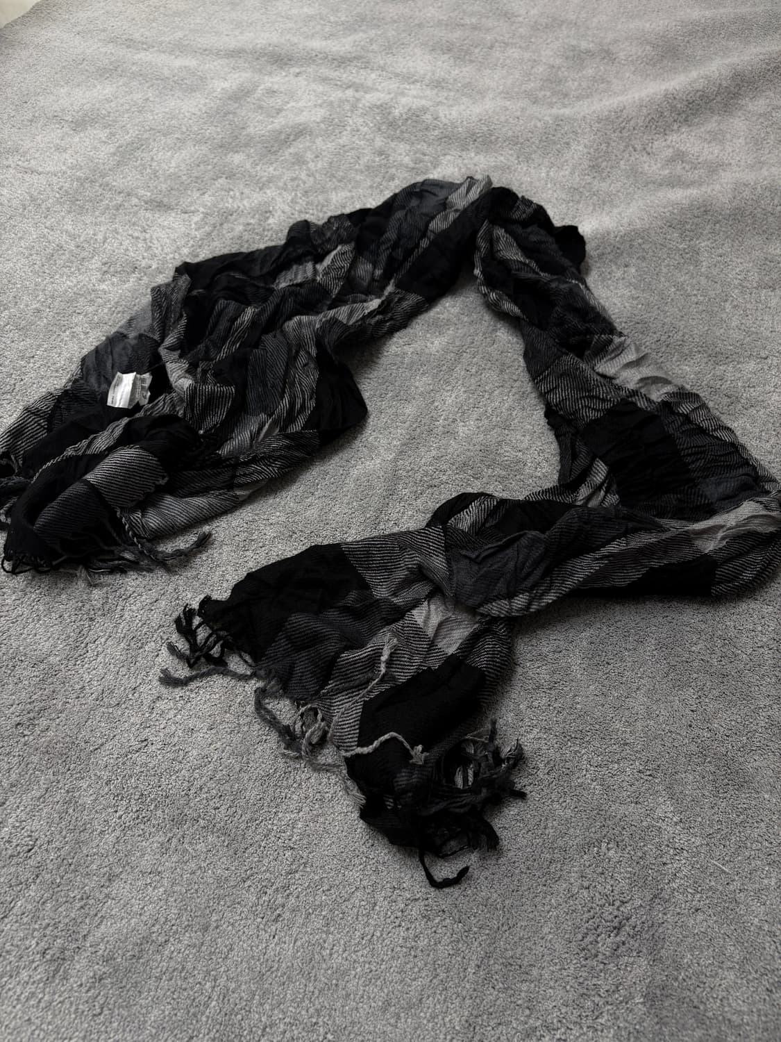 Vintage V-kei,punk flannel muffler 상품이미지2