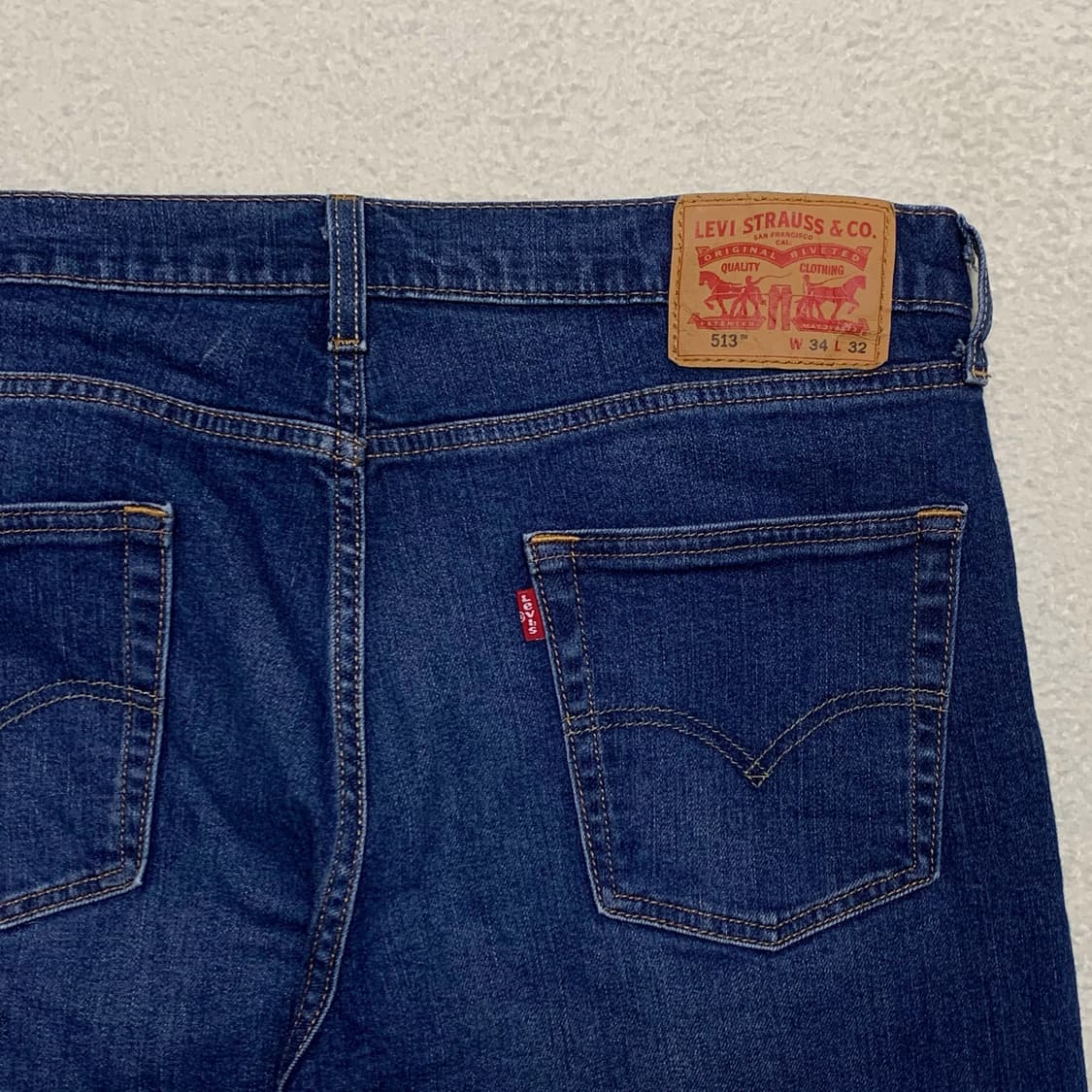 [표기 34, 실측 37] 리바이스 513 스트레이트핏 데님팬츠 상품이미지1