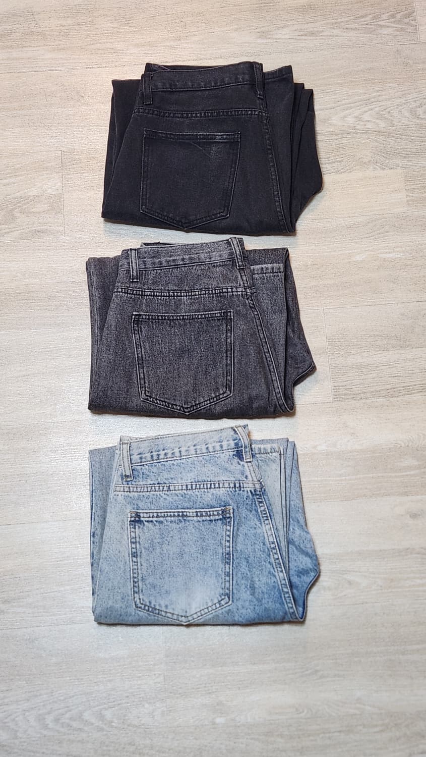 굿라이프웍스 데님 팬츠 S 3점 일괄 상품이미지1