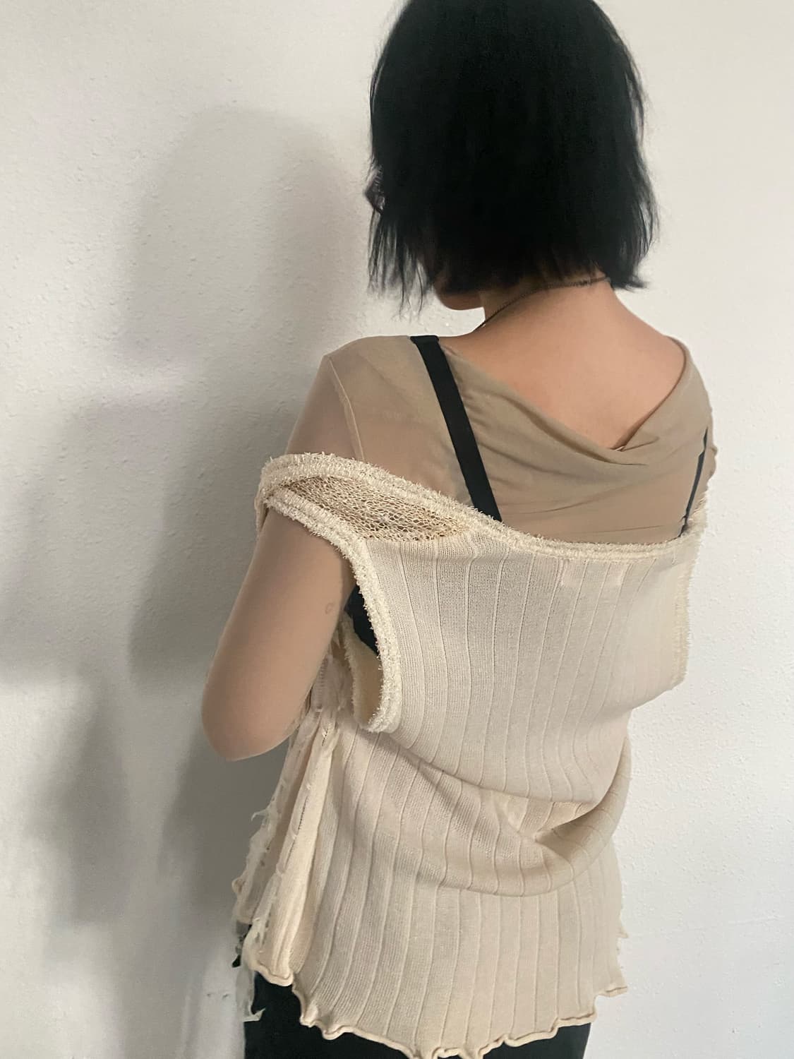 knit vest 상품이미지1
