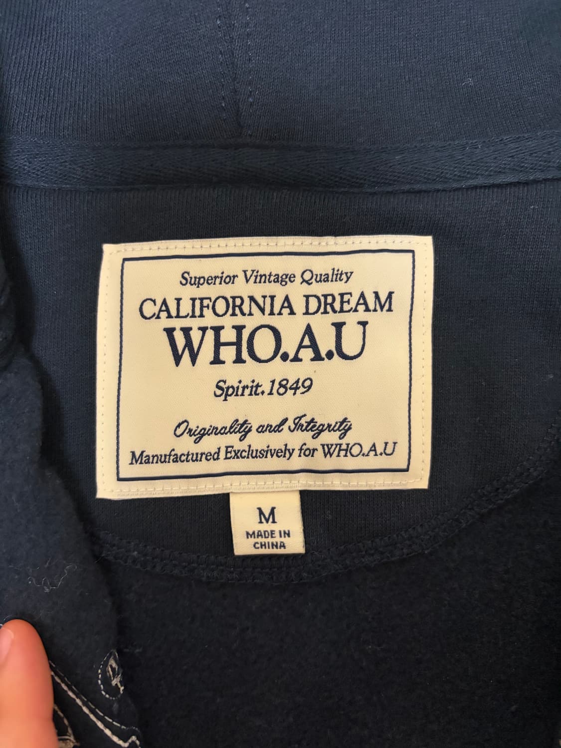 후아유 후드집업 M 상품이미지3