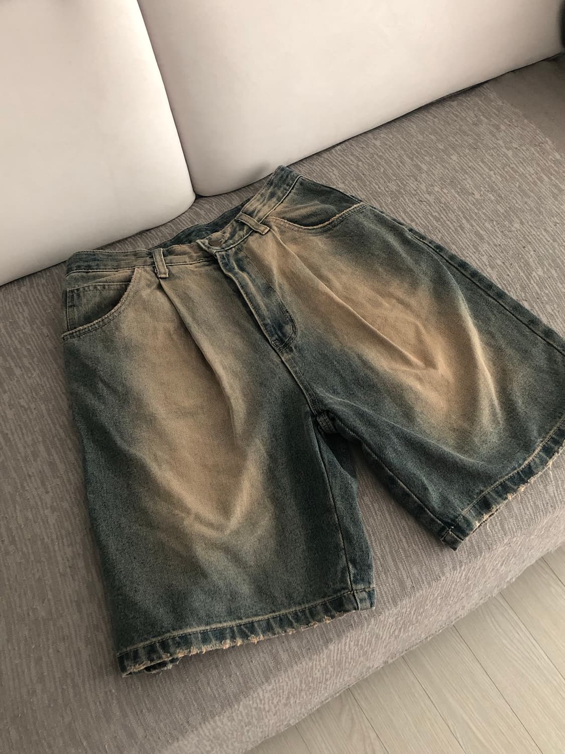 Deep washing denim pants 워싱 데님 팬츠 상품이미지1