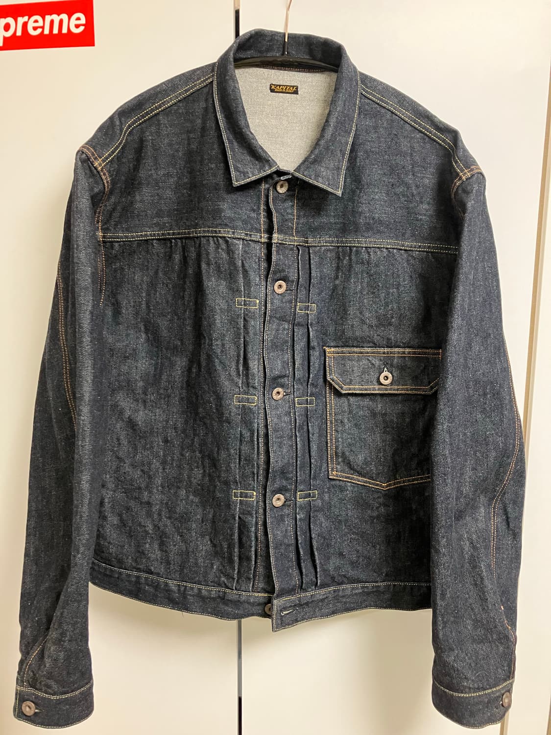캐피탈 14oz 1세대 데님 자켓 6사이즈 상품이미지1