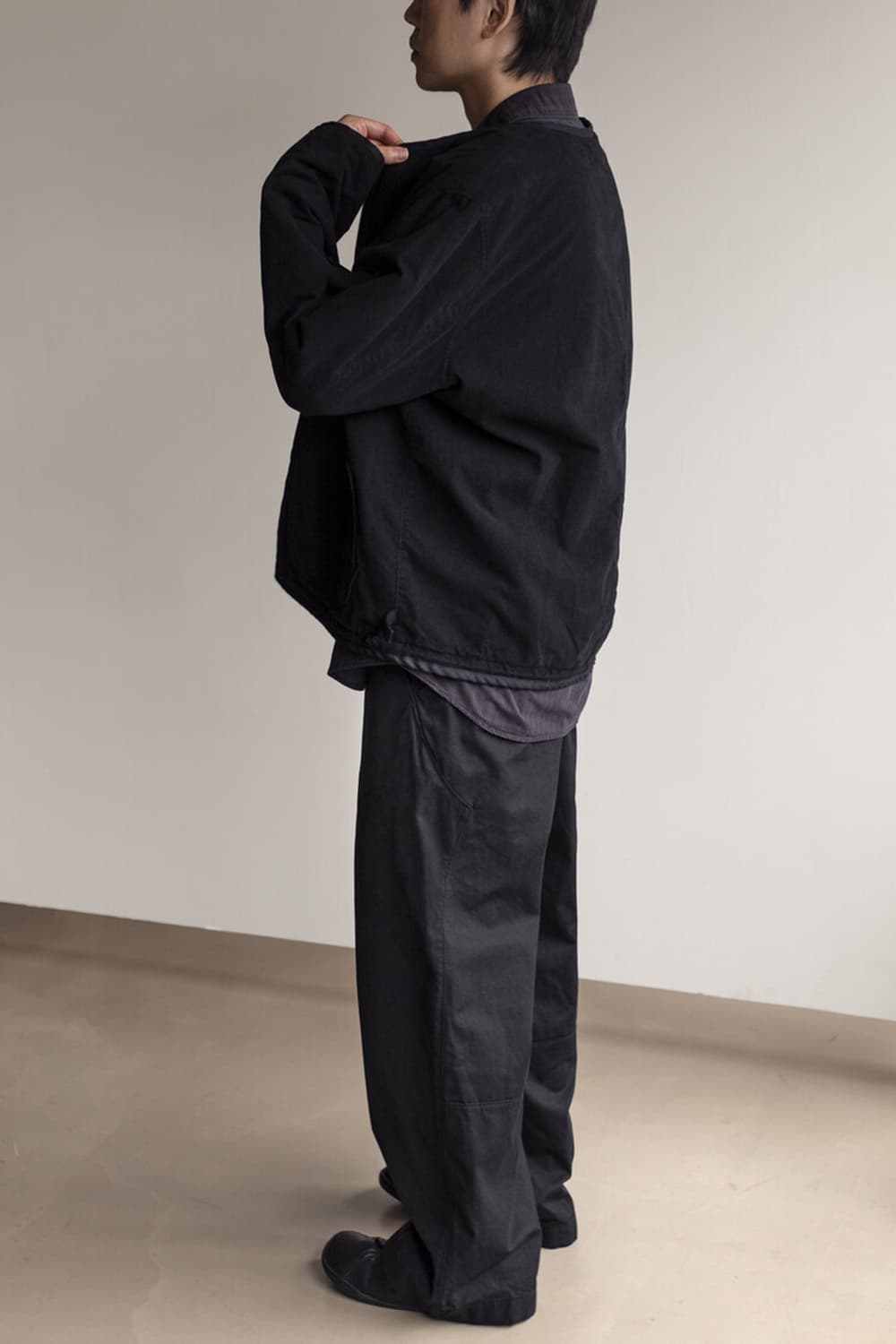 고낙 피셔맨 팬츠 블랙 상품이미지1