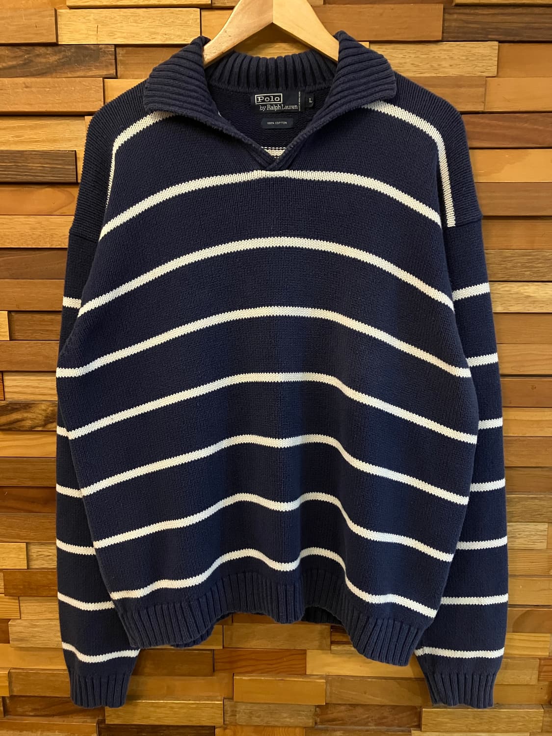 Polo Ralph Lauren 랄프로렌 - 90s 스트라이프 니트 상품이미지1