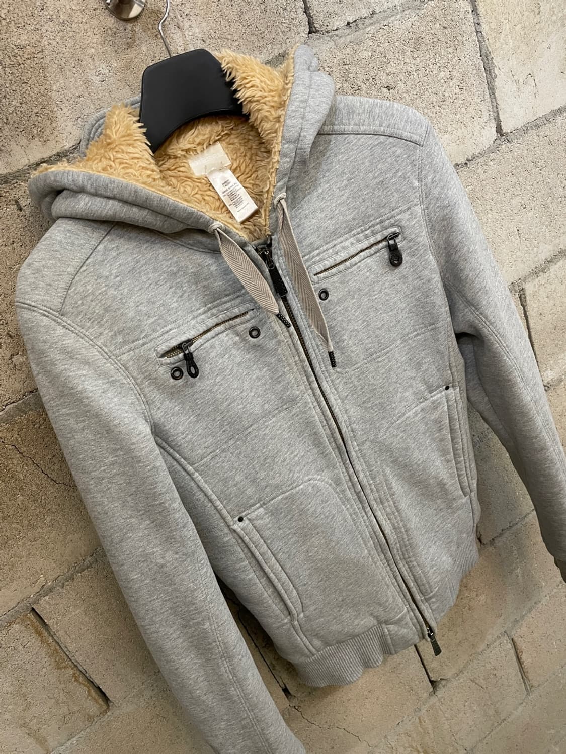 디젤 퍼 후드집업  상품이미지3