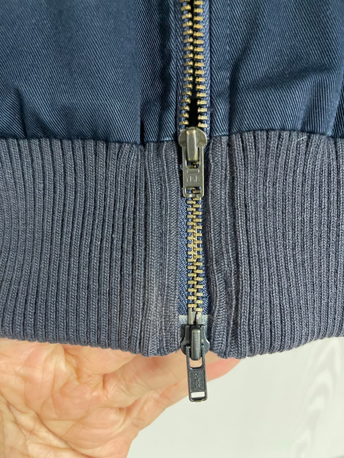 아페세(a.p.c) 맨체스터 항공 봄버자켓 네이비 M 상품이미지3