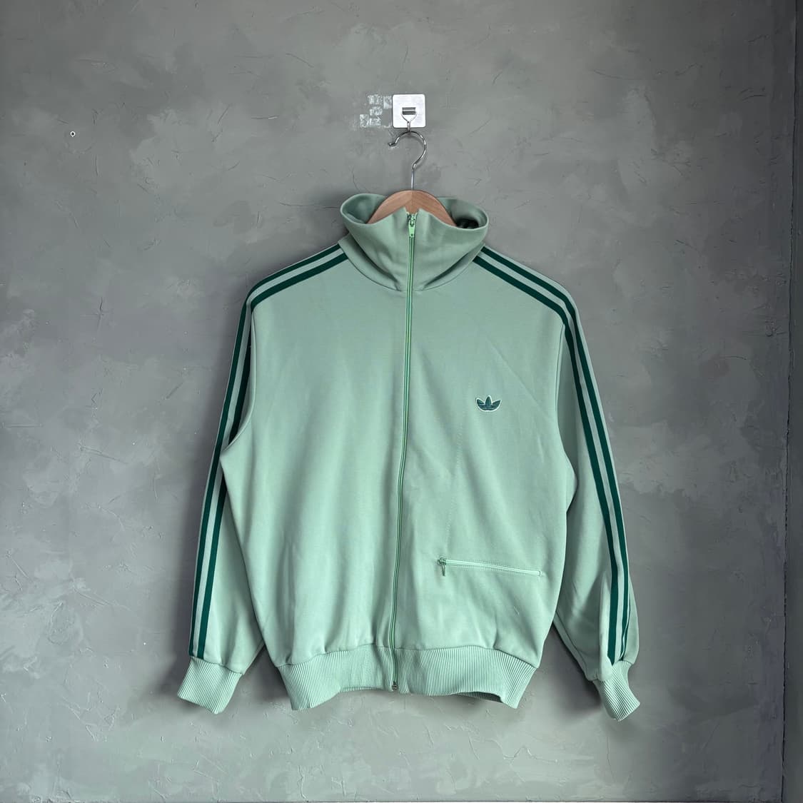 아디다스 80s 서독 파이어버드 져지 트랙탑 말차 피스타치오  상품이미지1
