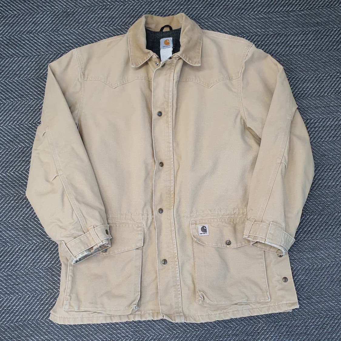 칼하트 C52 오리지널 코트 면자켓 남자110 상품이미지1