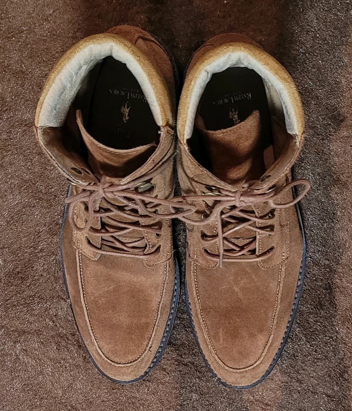 폴로 랄프로렌 남성용 스웨이드 앵글 부츠(11D) 상품이미지4