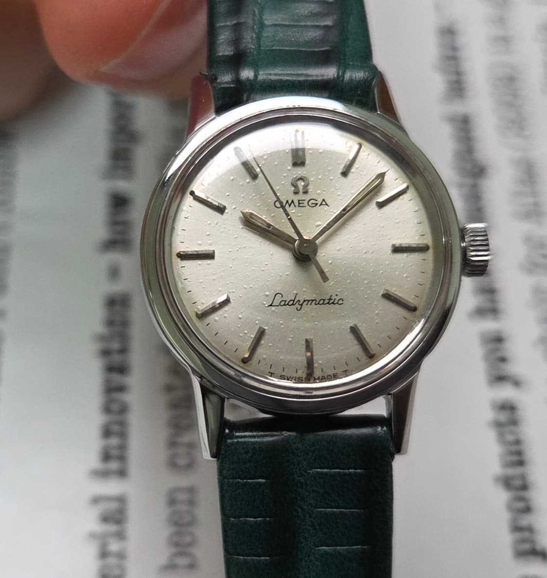 빈티지 오메가 씨마스터 레이디매틱 해마 백케이스 오토매틱 여성용 상품이미지1