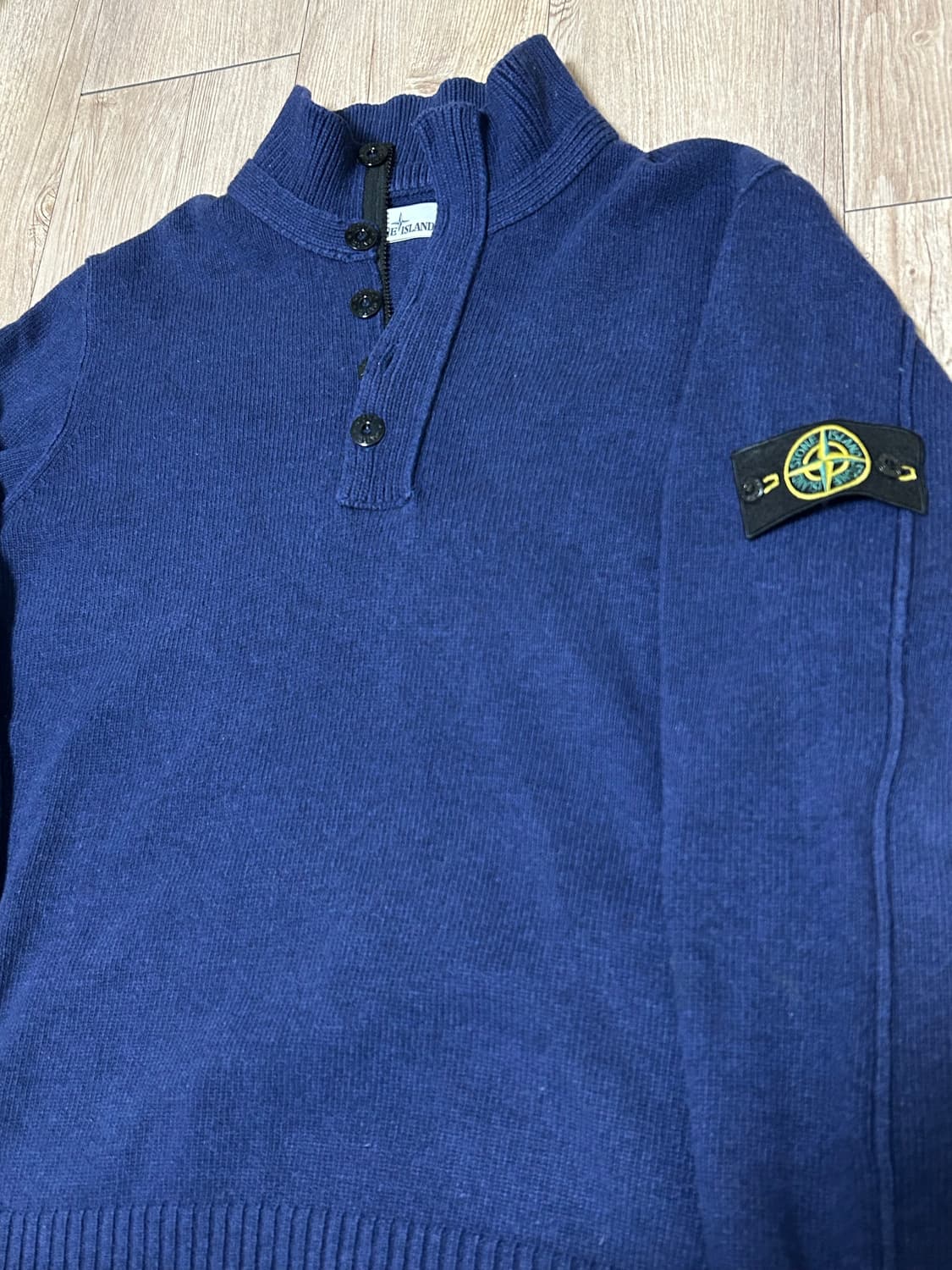 스톤아일랜드 반집업 니트 XXL 상품이미지2