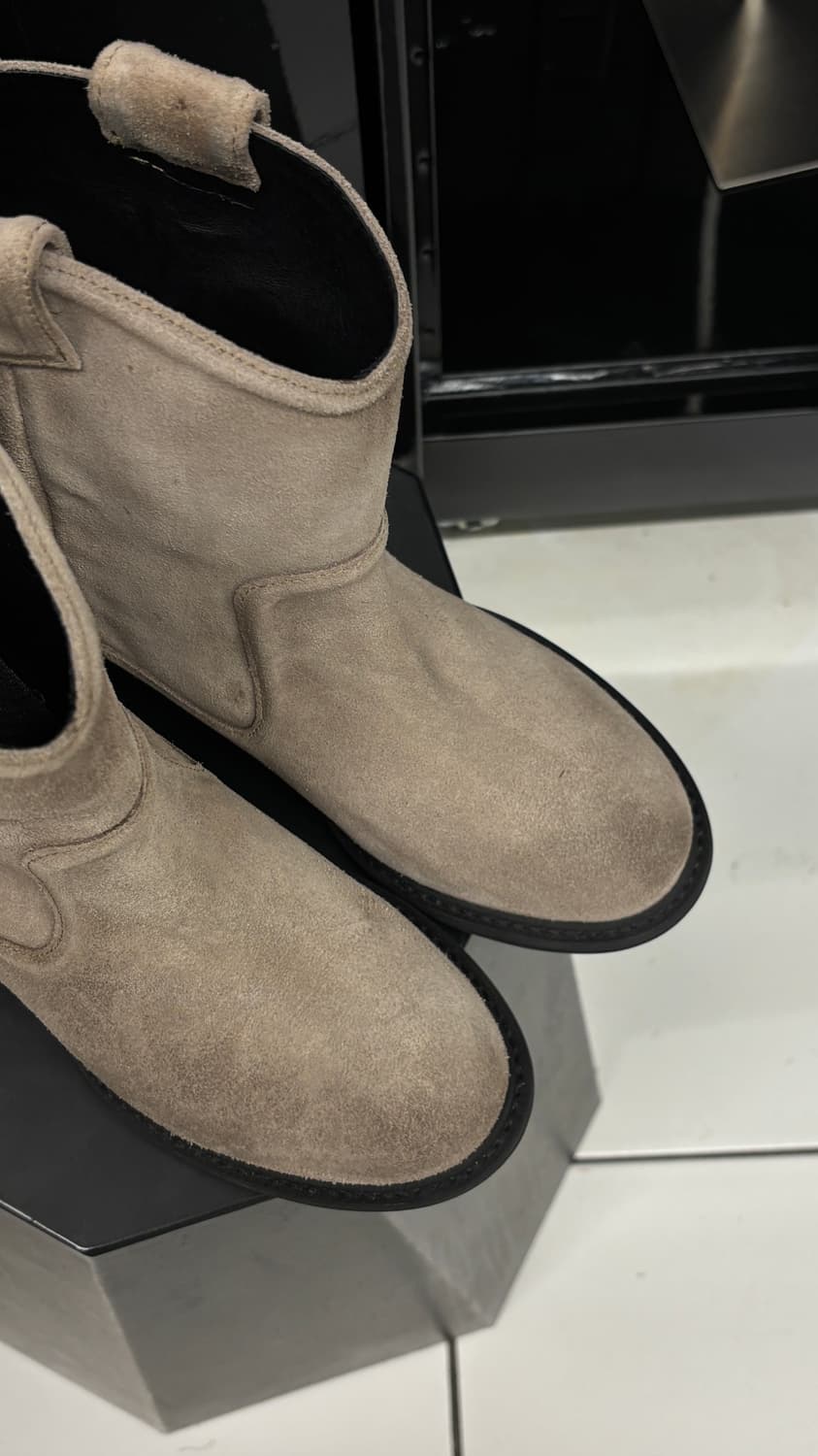 DIESEL suede western boots 상품이미지4
