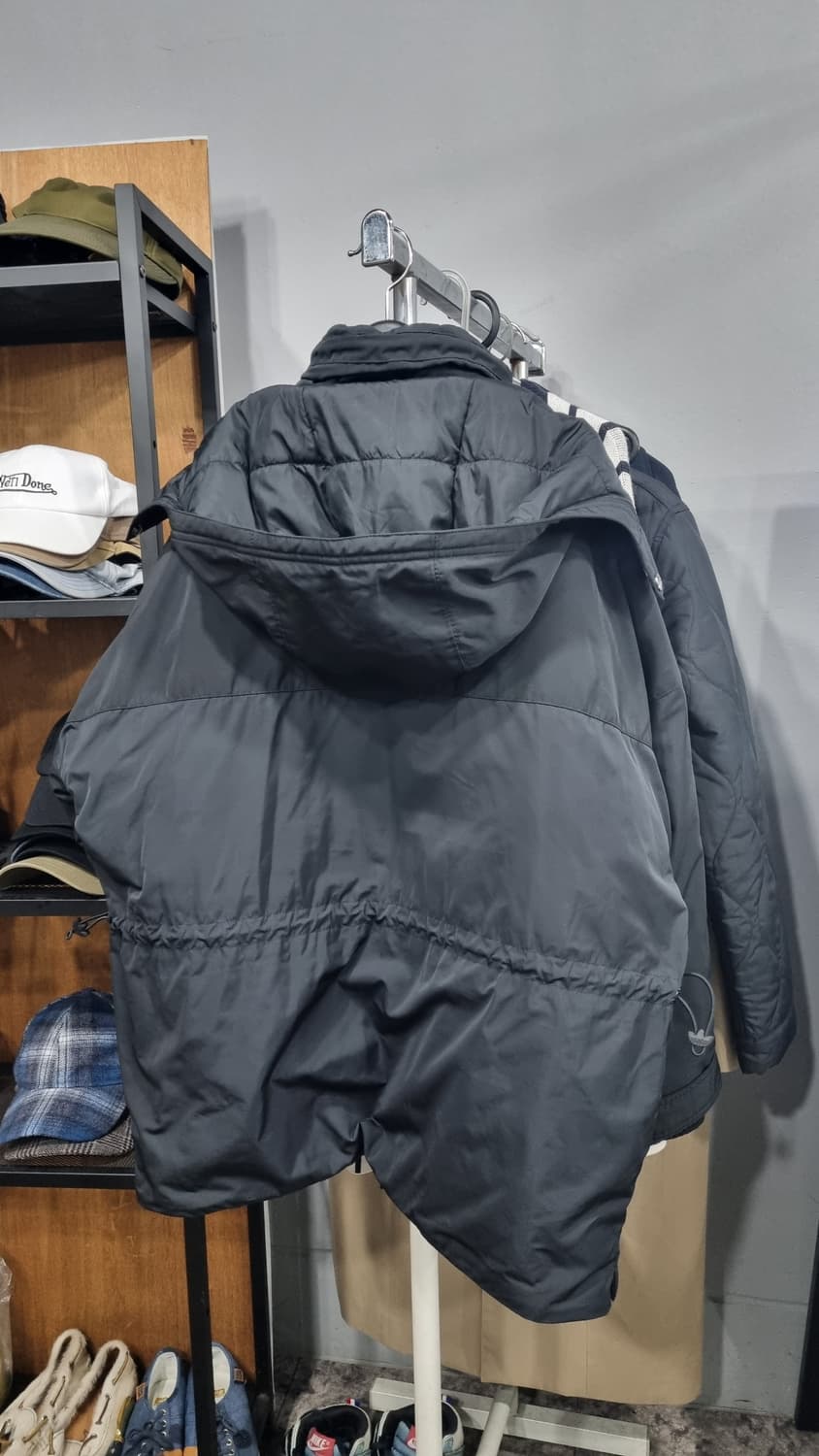 adidas 여성 검정색 파카 루즈핏 s사이즈(가슴단면70) 상태좋아요~ 상품이미지5