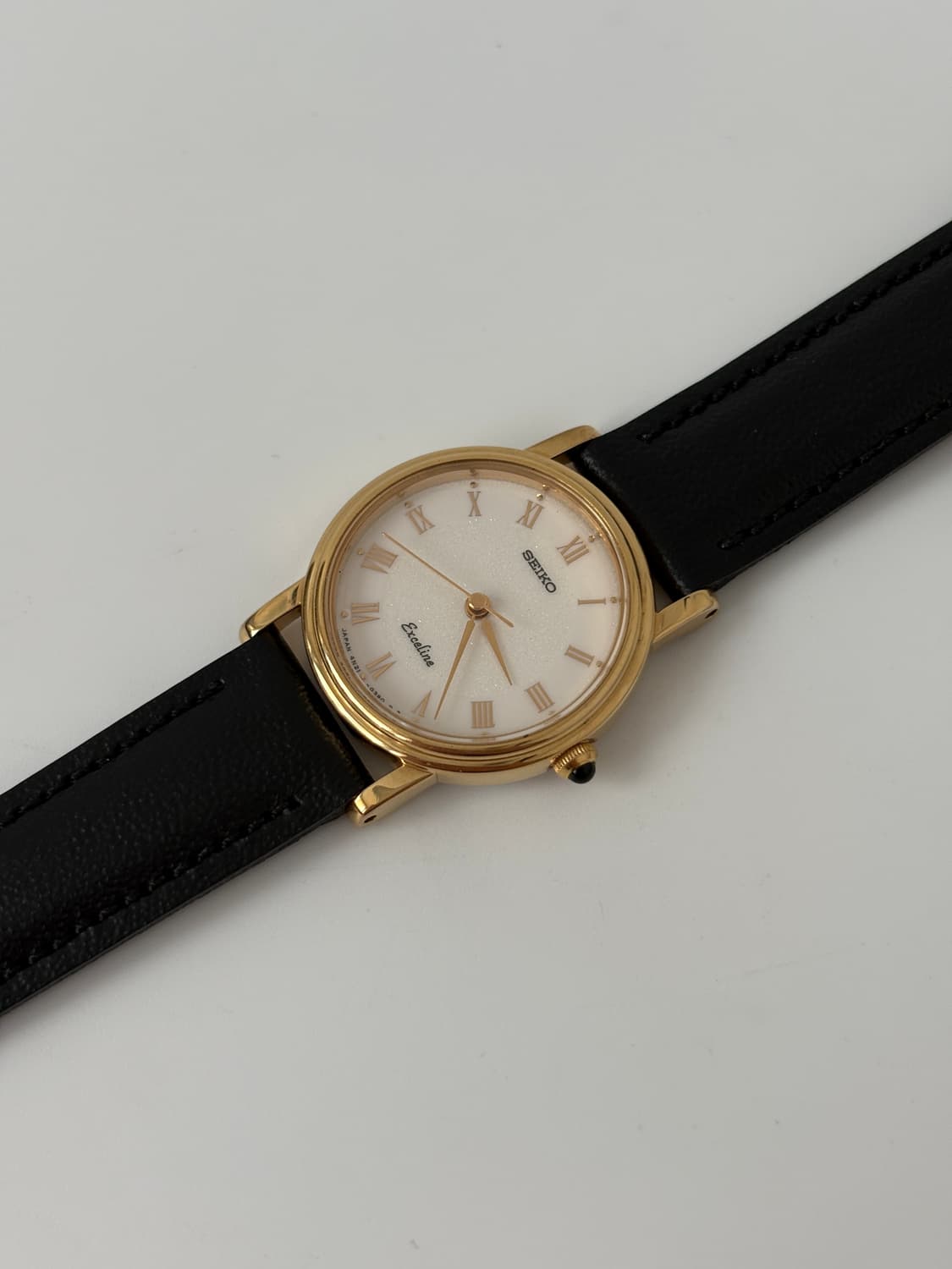 90s Exceline Roman Gold Ladies Quartz 상품이미지4