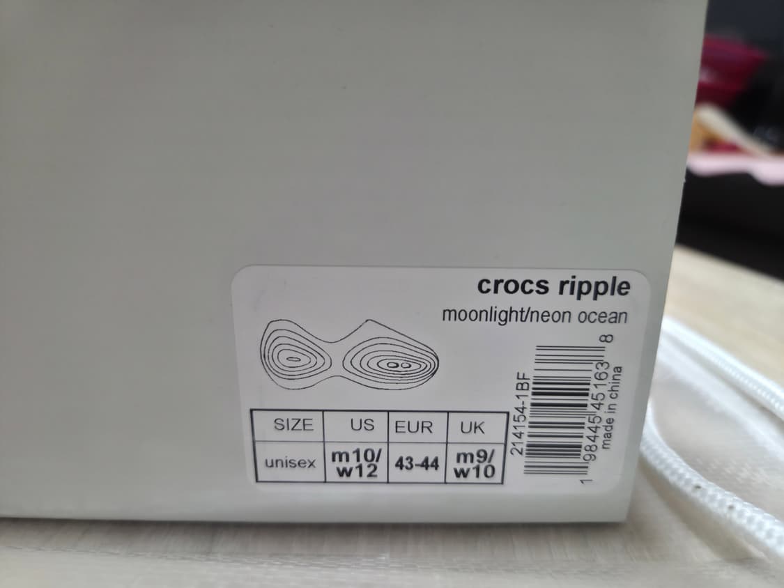 [265][280]크록스 스티븐 스미스 리플 클로그 화이트 블루 상품이미지4