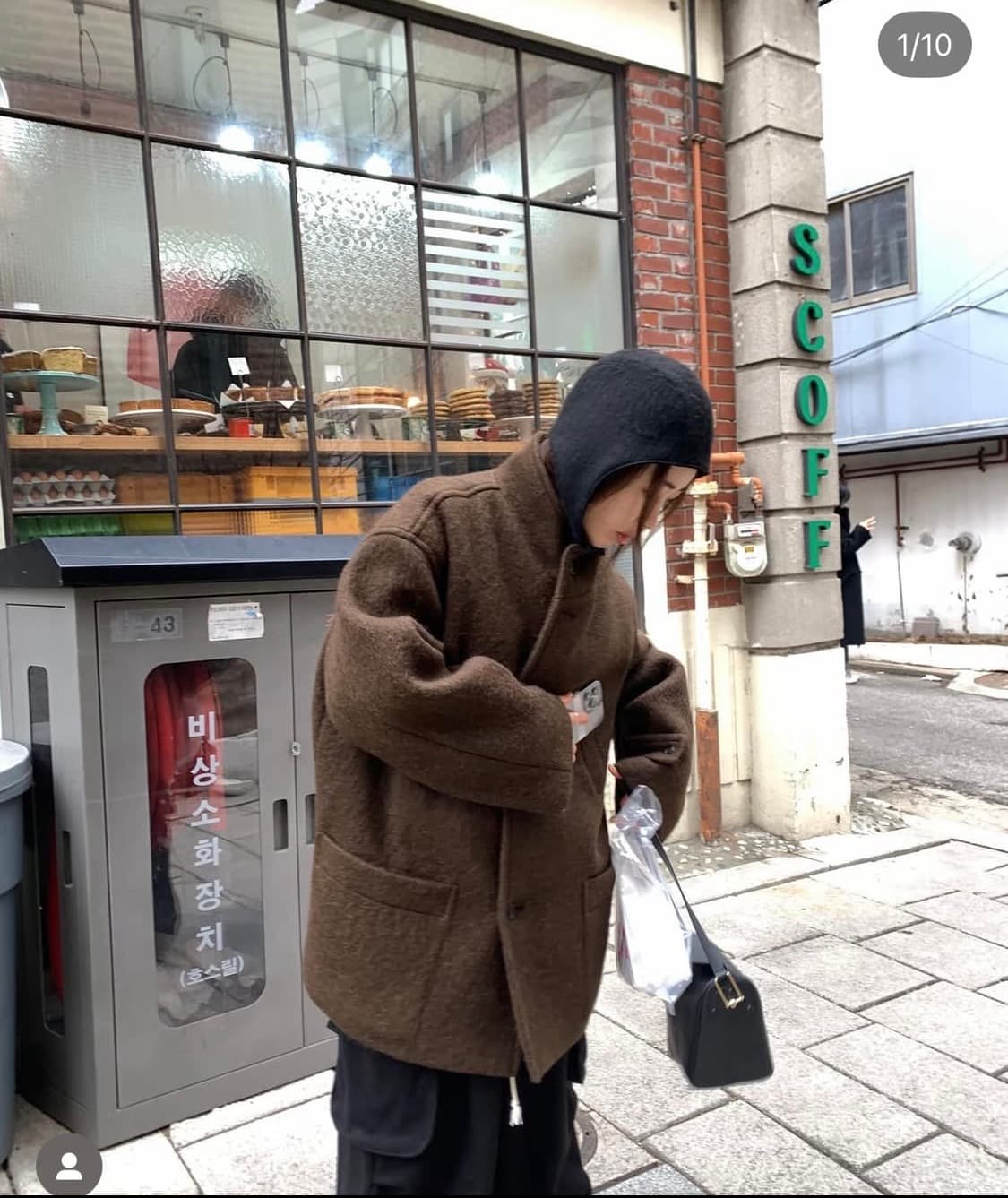 더베를린 알파카 하프코트 상품이미지4