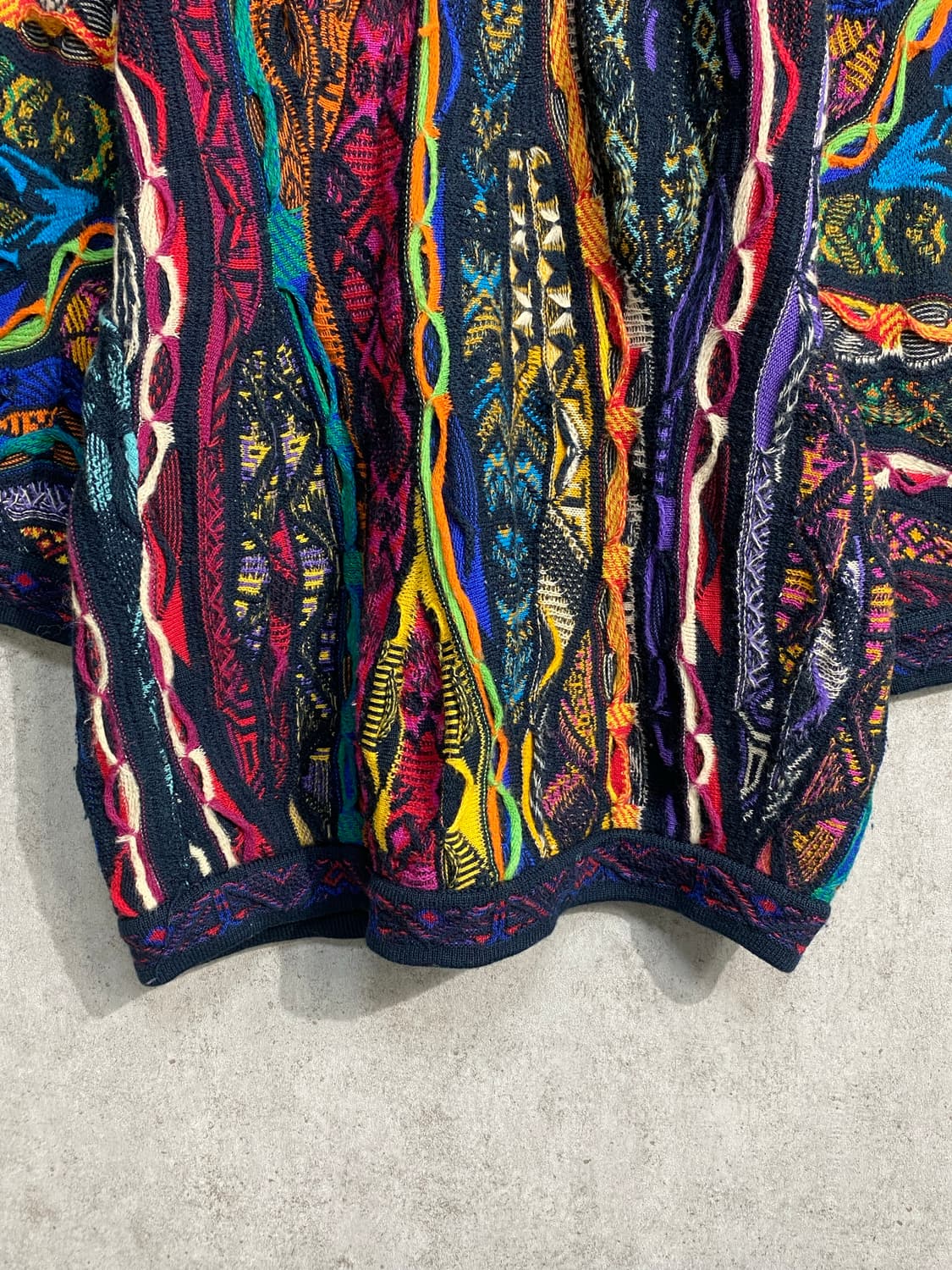 [M] 90s Coogi 쿠지 케이블 니트 상품이미지3