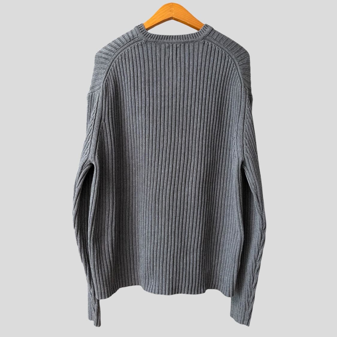 (XXL)올드 갭 브이넥 골지 코튼 니트 스웨터 상품이미지5