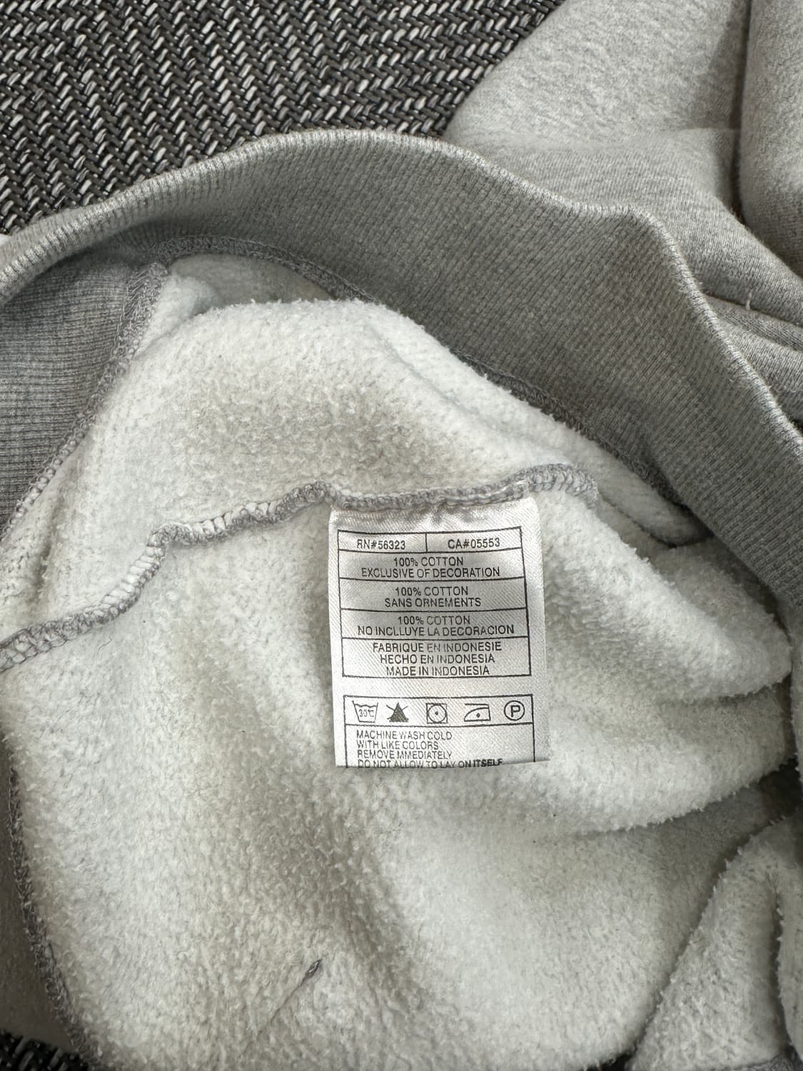 Gap 갭 후드집업 그레이 상품이미지5