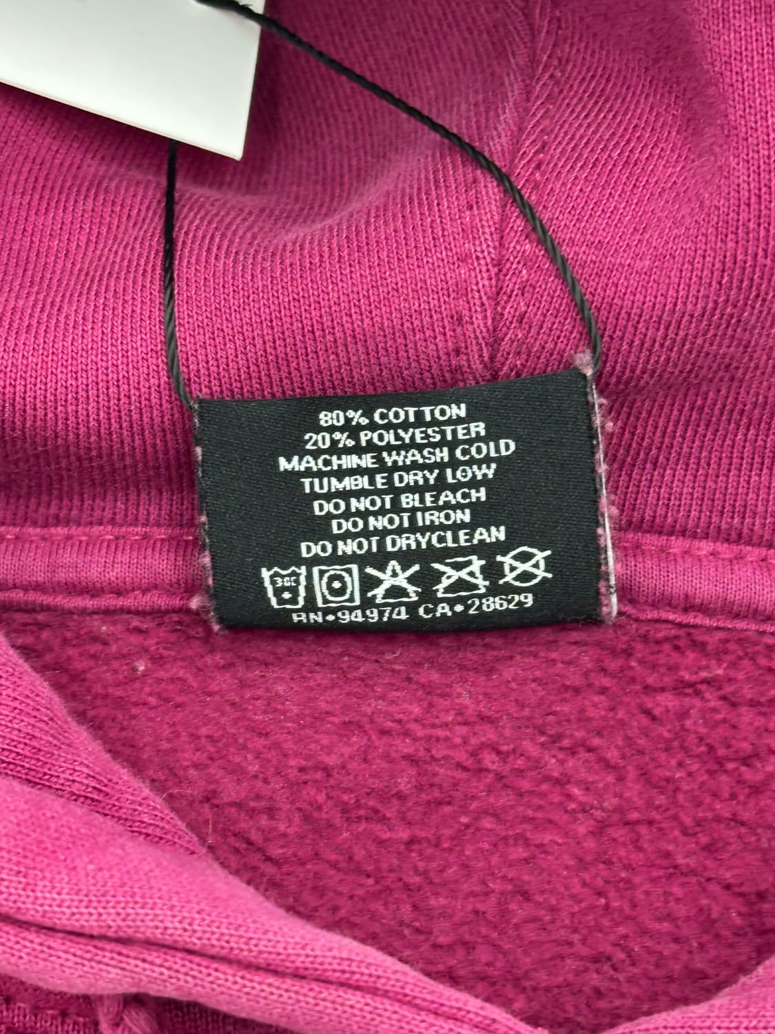 stussy 스투시 탑폼 핑크 후드티 상품이미지5