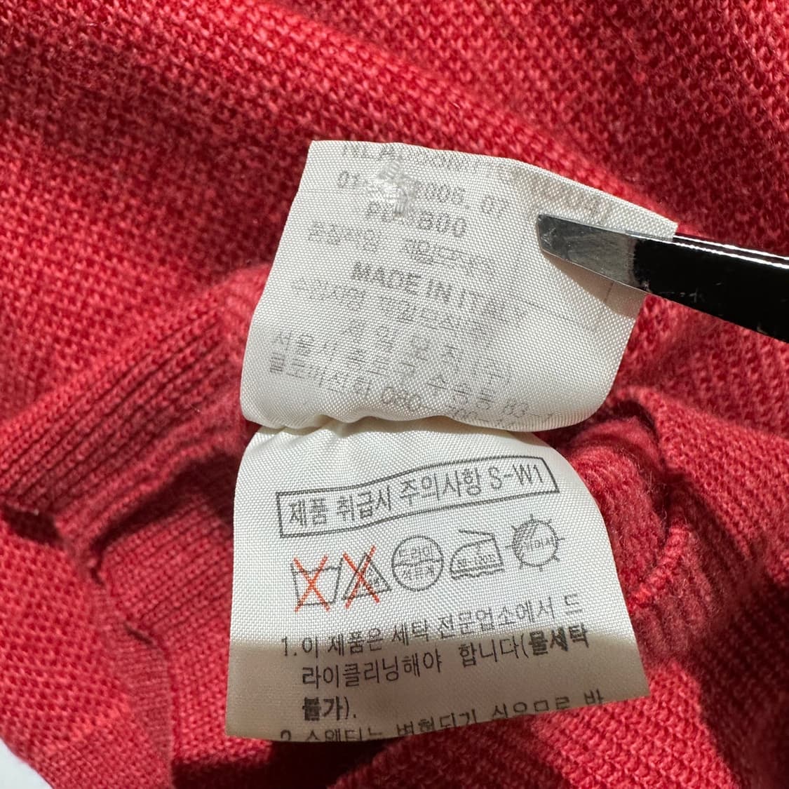란스미어 캐시미어 블렌드 하프집업 니트 상품이미지10